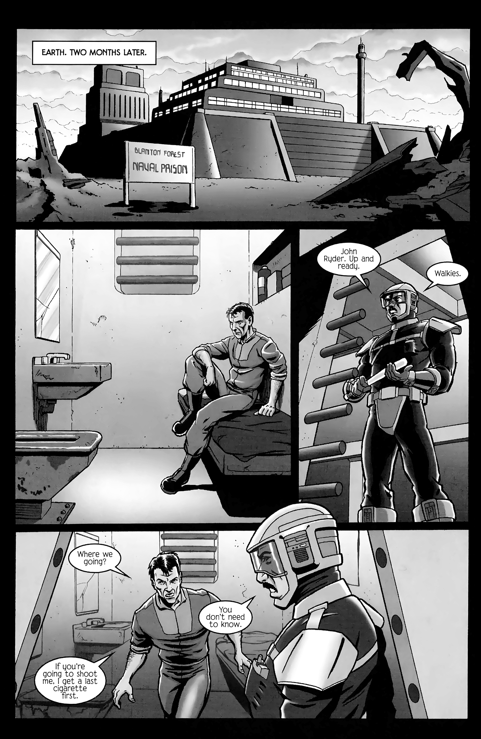 Read online Switchblade Honey comic Issue TPB