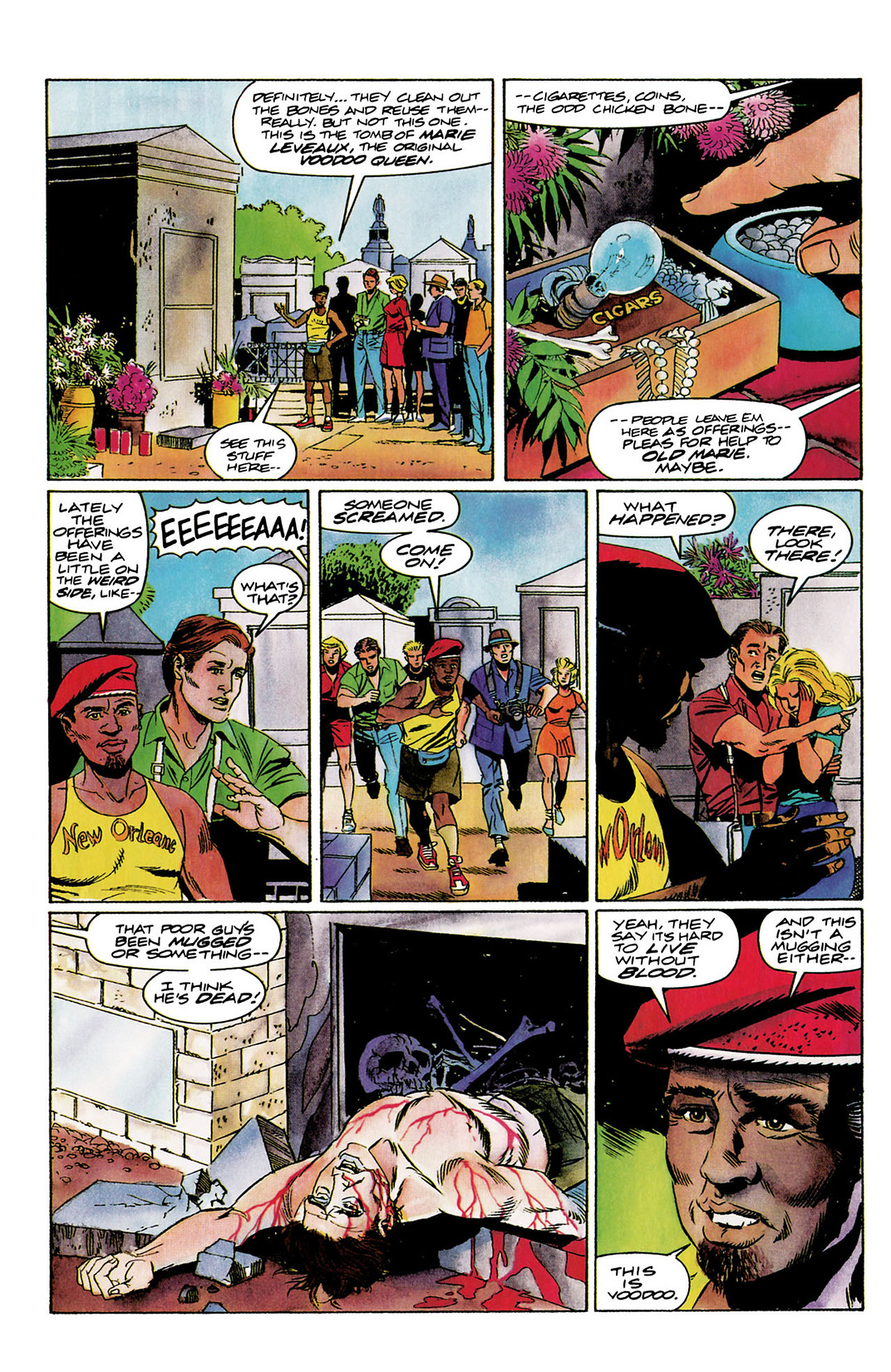 Read online Shadowman (1992) comic -  Issue #7 - 8