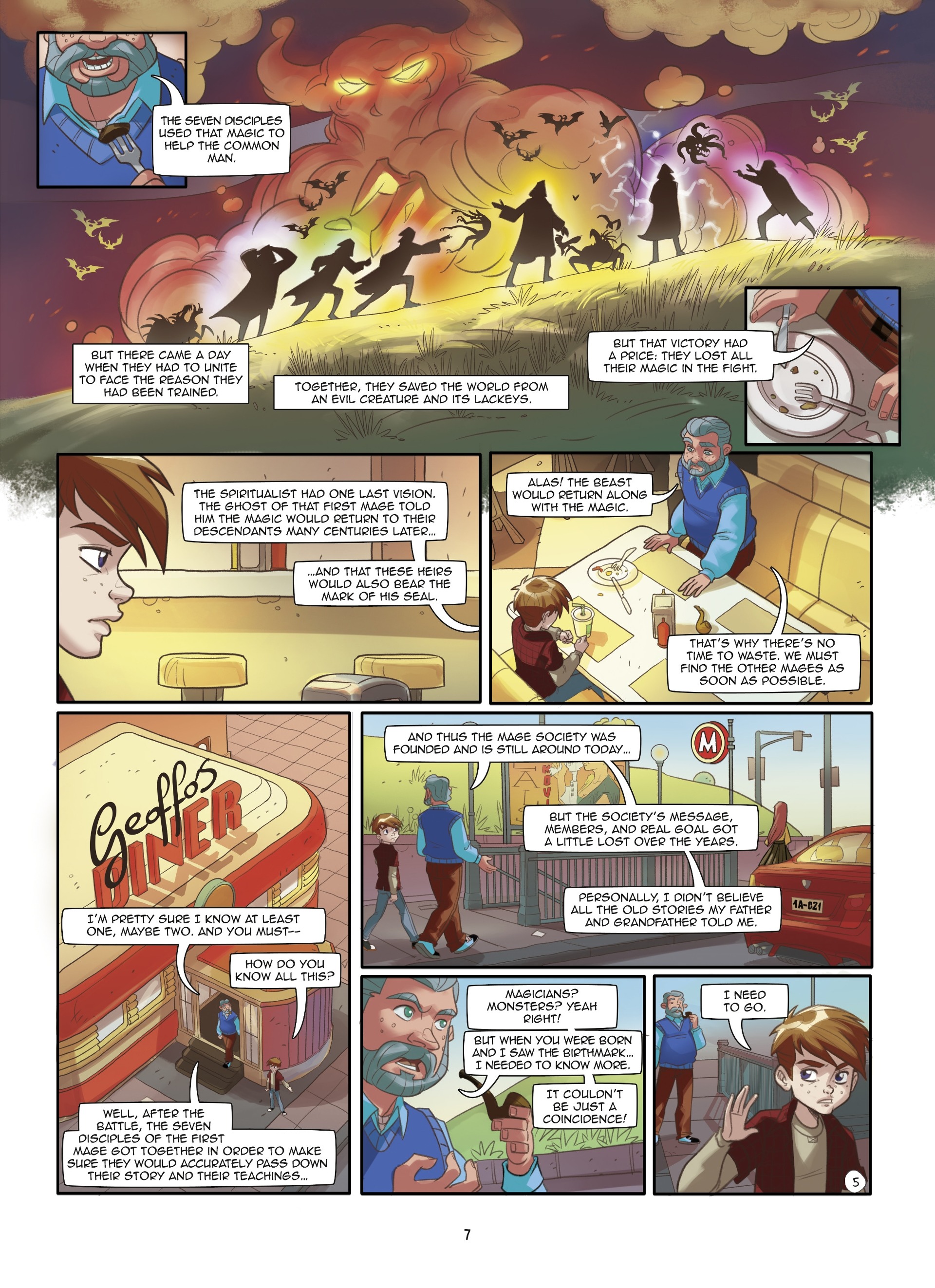 Read online Magic 7 comic -  Issue #3 - 8