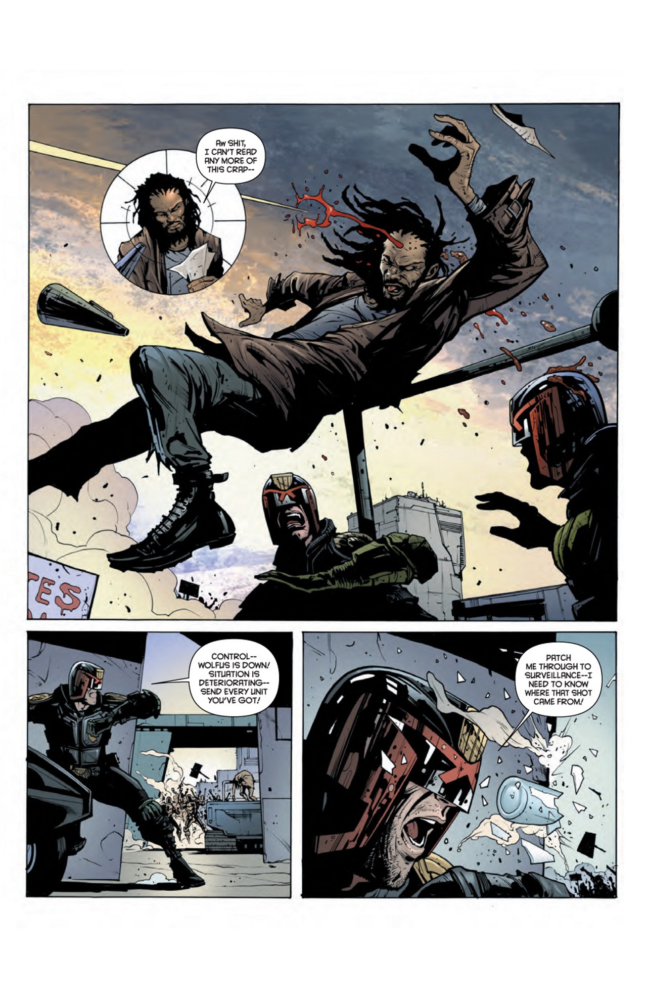 Read online Dredd: Uprise comic -  Issue #1 - 19