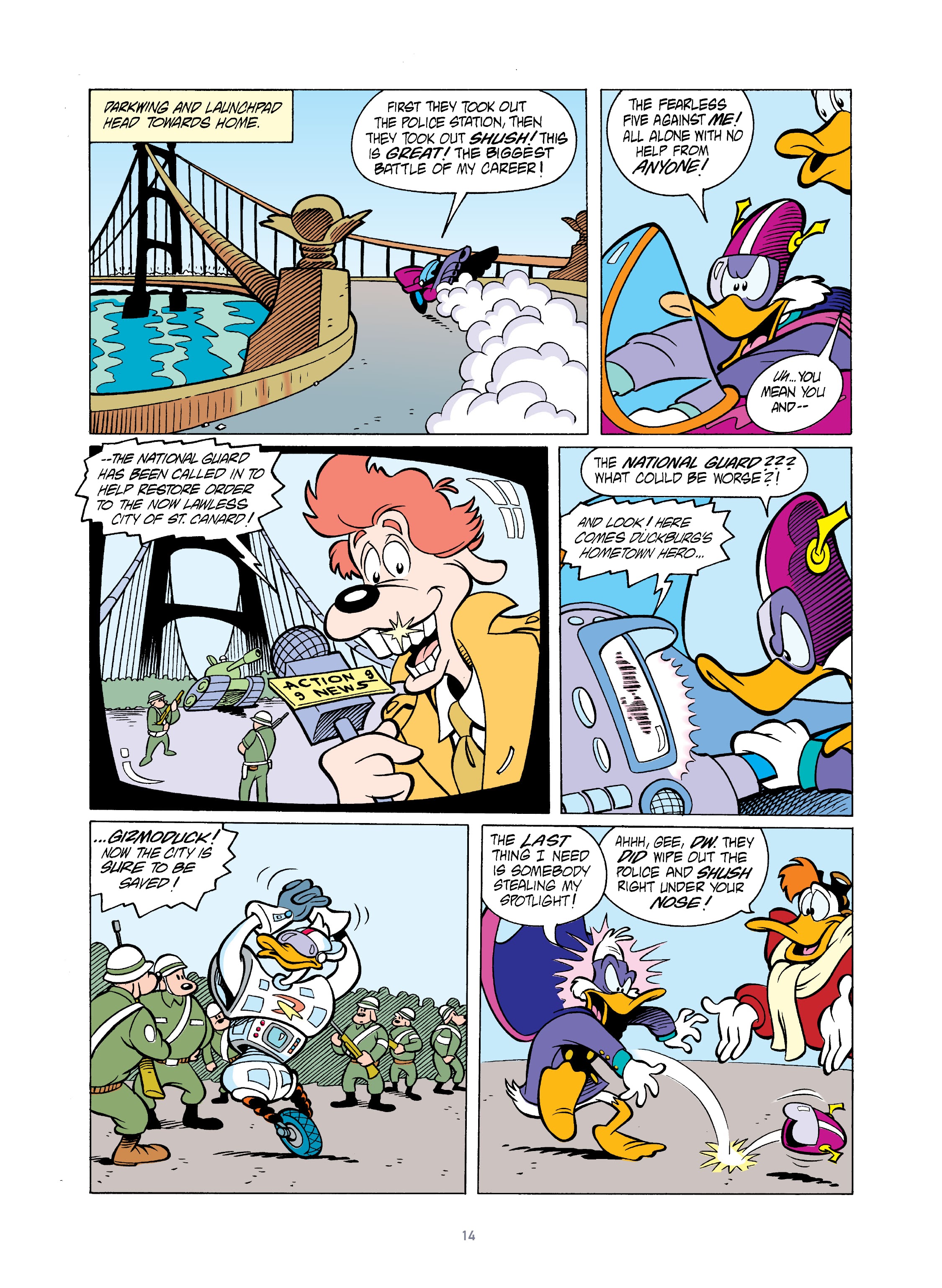 Read online Darkwing Duck: Just Us Justice Ducks comic -  Issue # TPB (Part 1) - 19