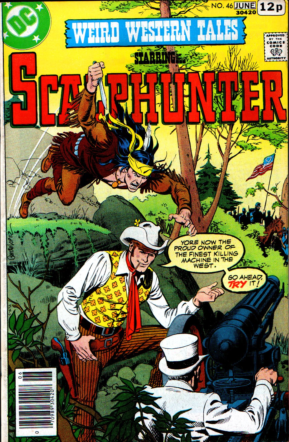 Read online Weird Western Tales (1972) comic -  Issue #46 - 1