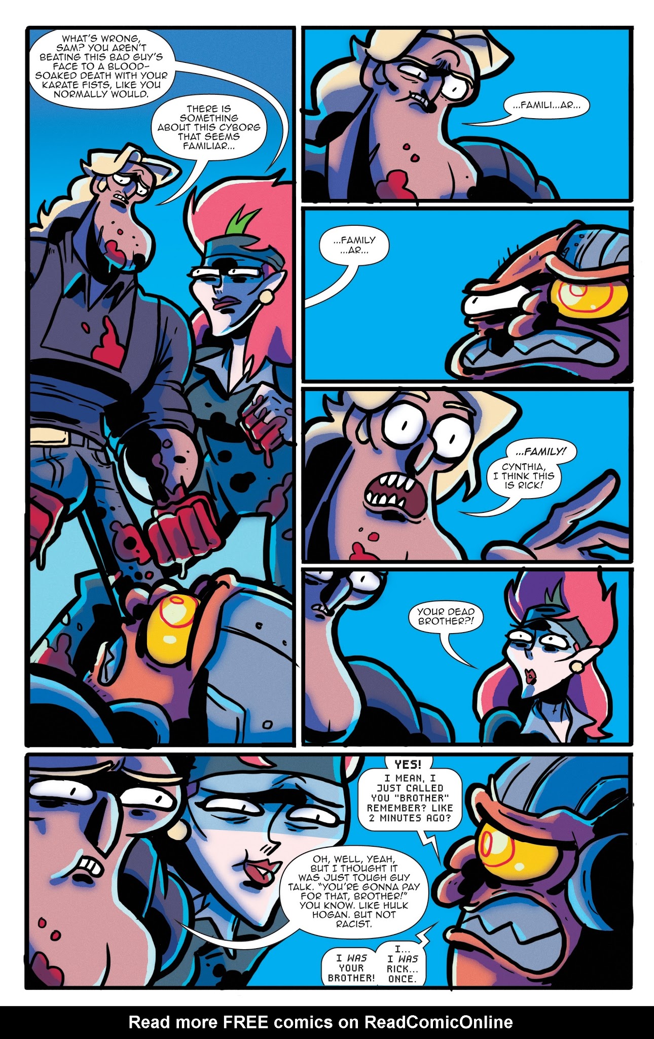 Read online AmeriKarate comic -  Issue #7 - 9