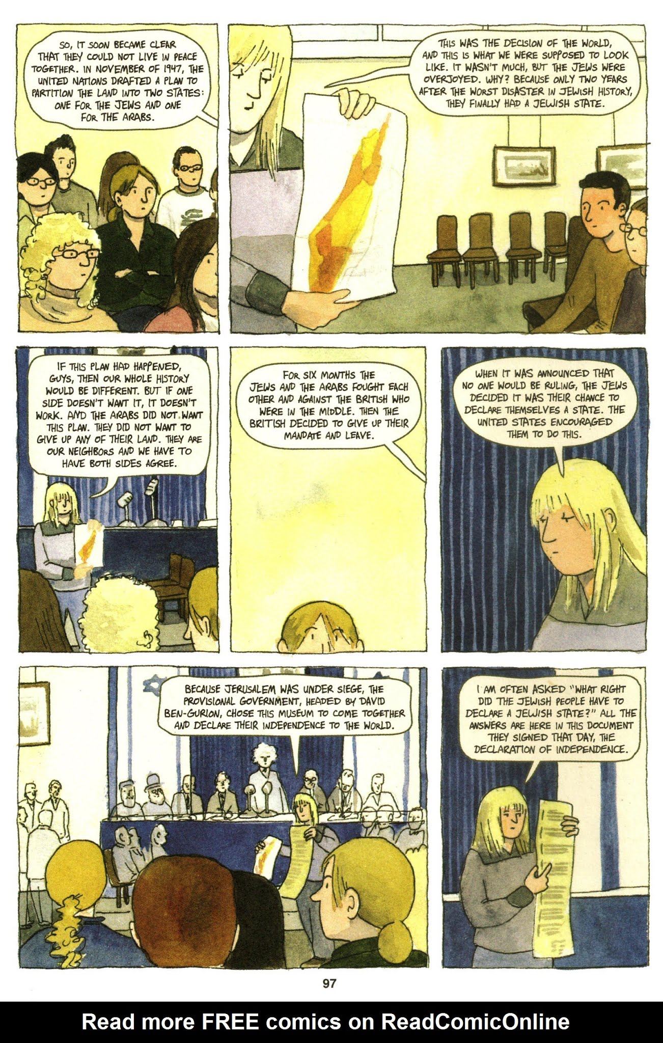 Read online How to Understand Israel In 60 Days or Less comic -  Issue # TPB - 97