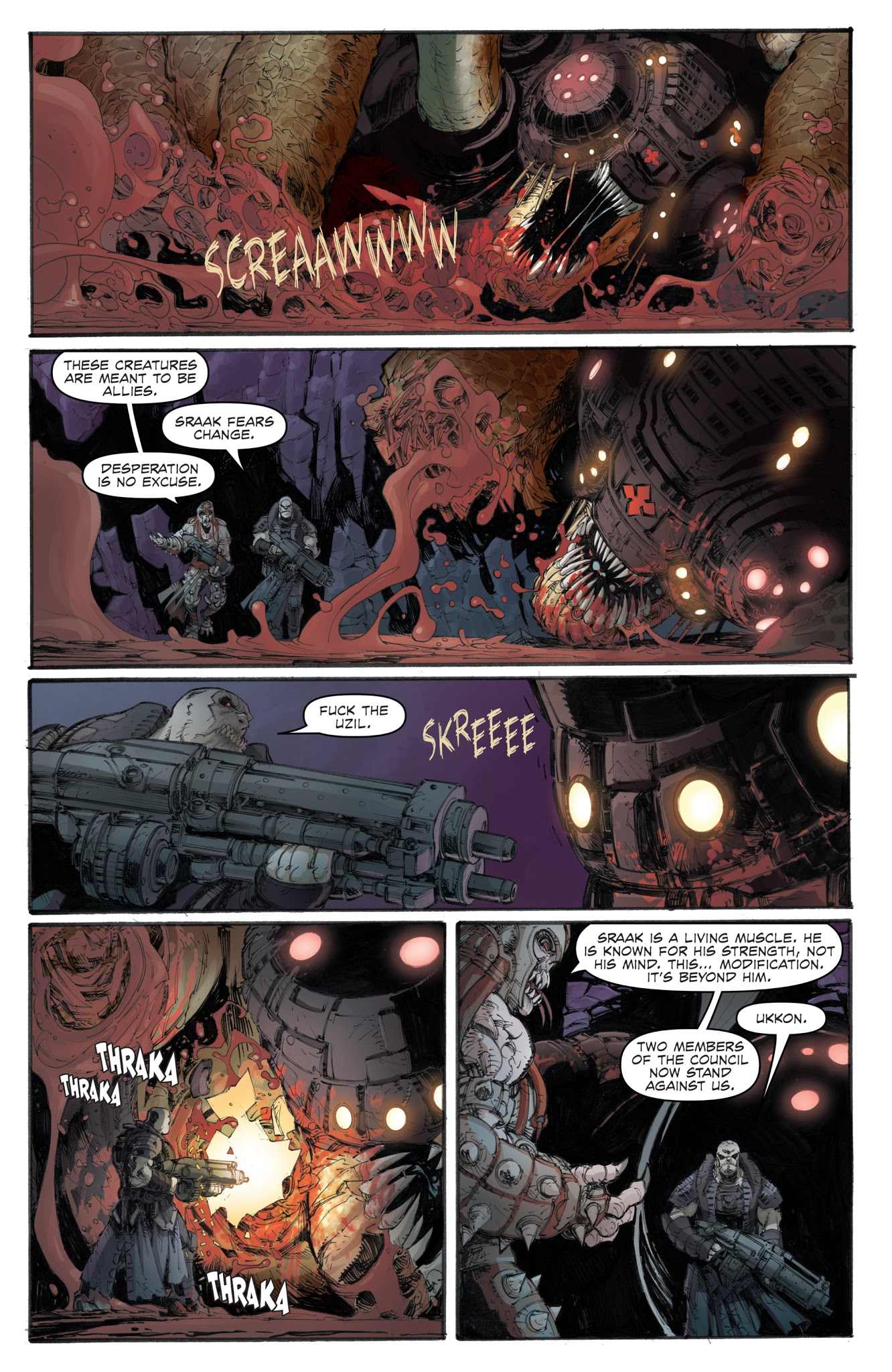 Read online Gears of War: The Rise of RAAM comic -  Issue #2 - 7