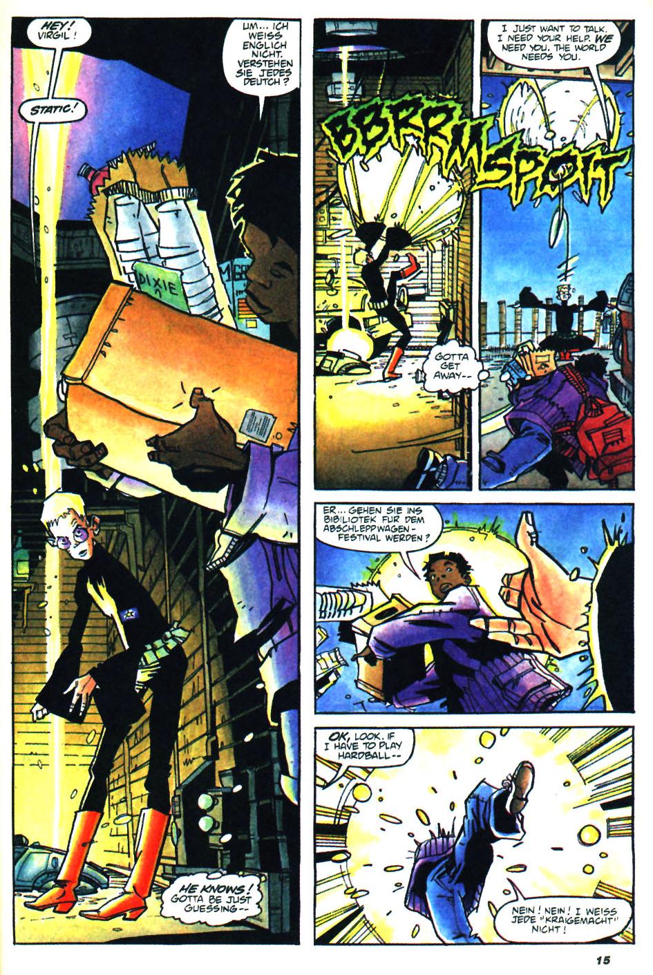 Read online Static comic -  Issue #8 - 11