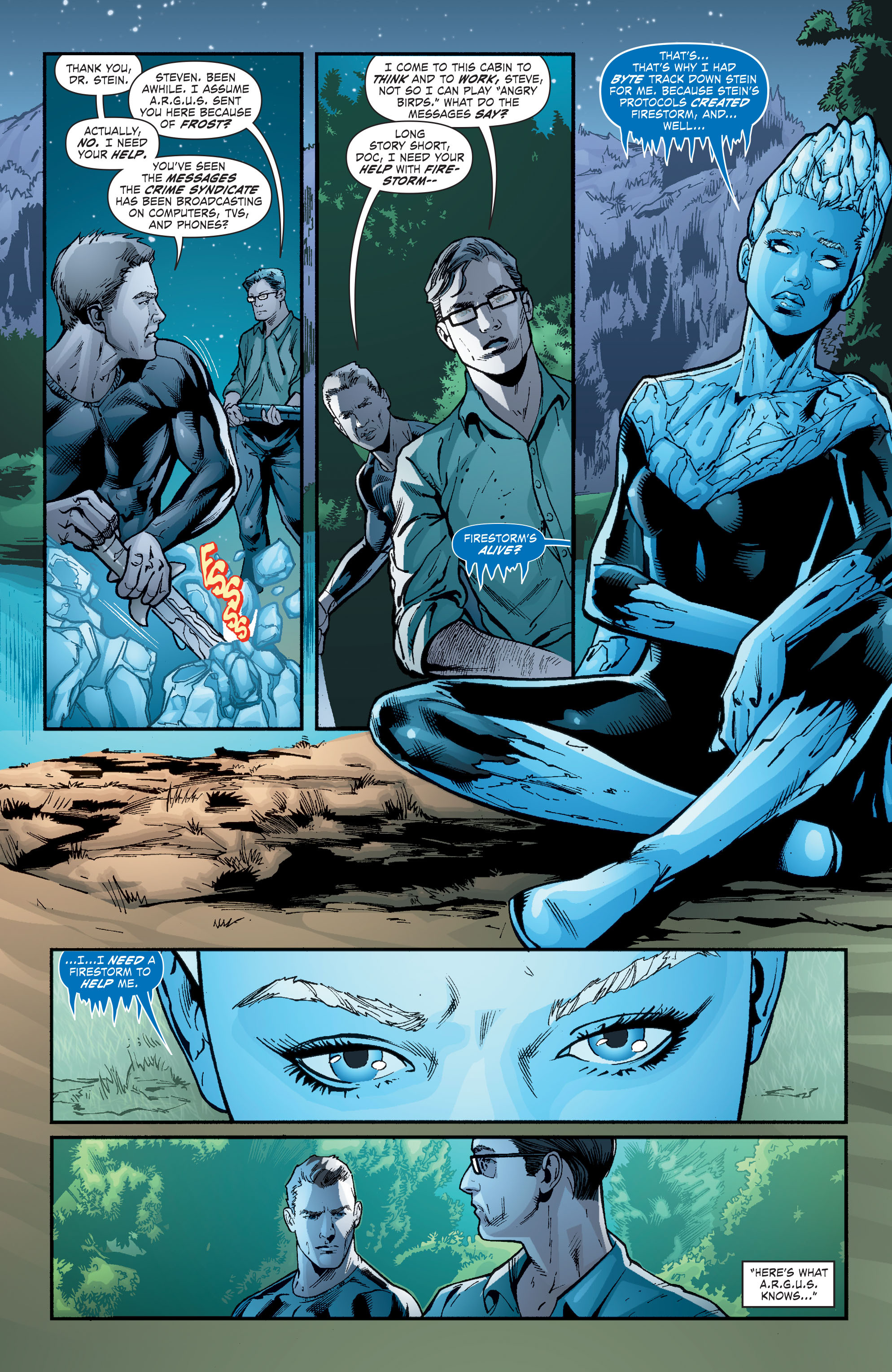 Read online Forever Evil: A.R.G.U.S. comic -  Issue #3 - 16