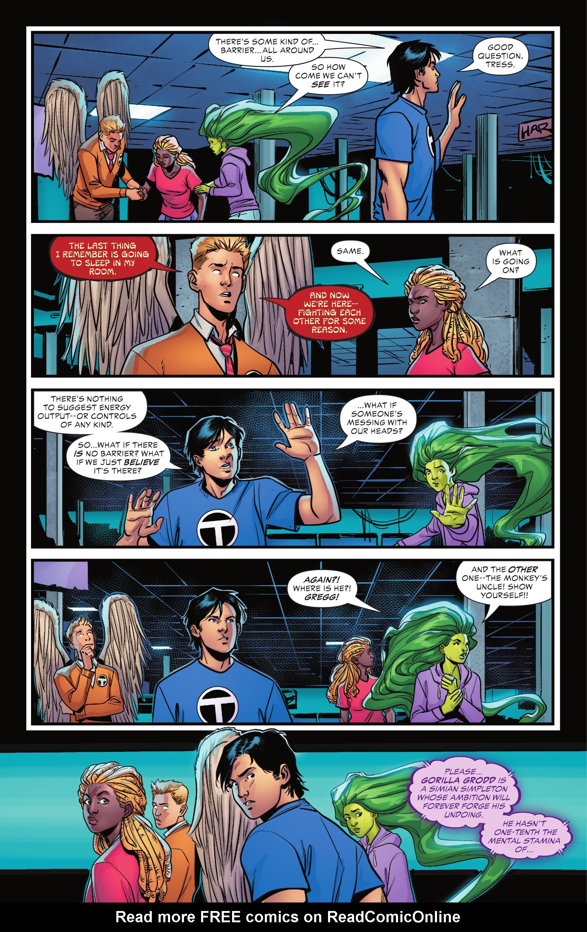 Read online Teen Titans Academy comic -  Issue #9 - 10