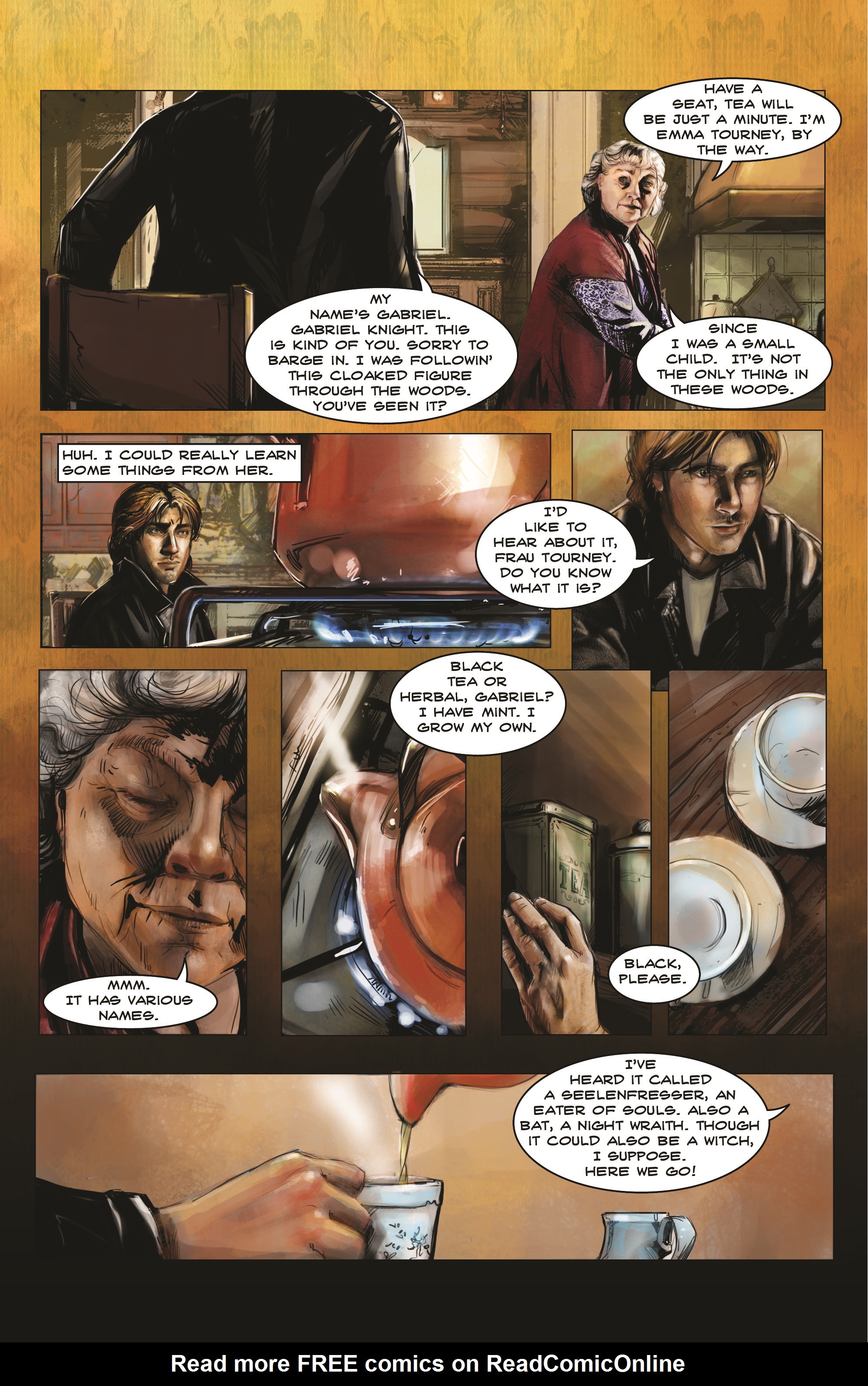 Read online Gabriel Knight: Temptation comic -  Issue # TPB - 10
