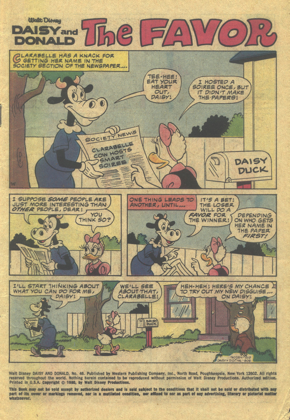 Read online Walt Disney Daisy and Donald comic -  Issue #46 - 3