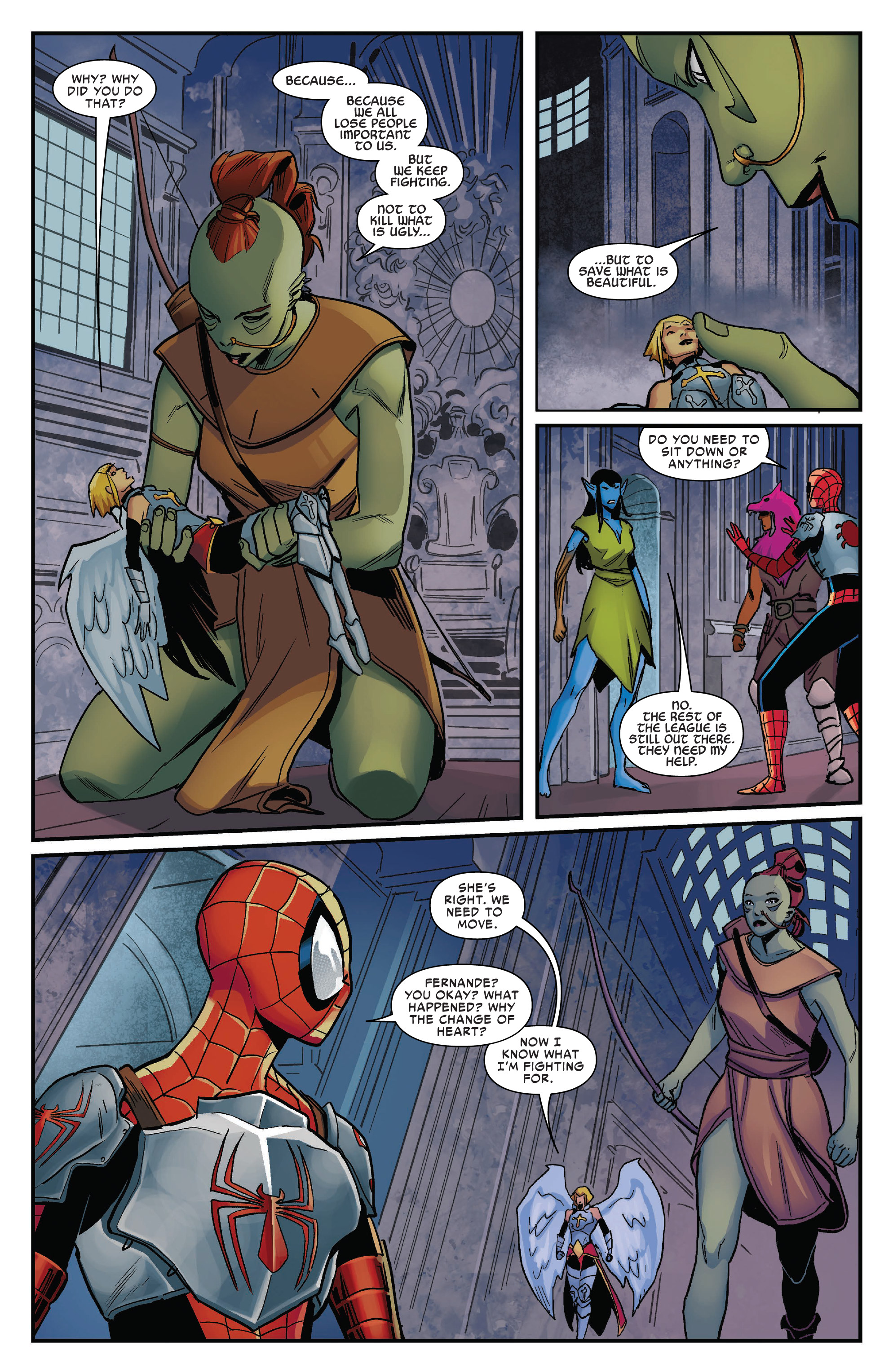 Read online War of the Realms: Spider-Man & the League of Realms comic -  Issue # _TPB - 65