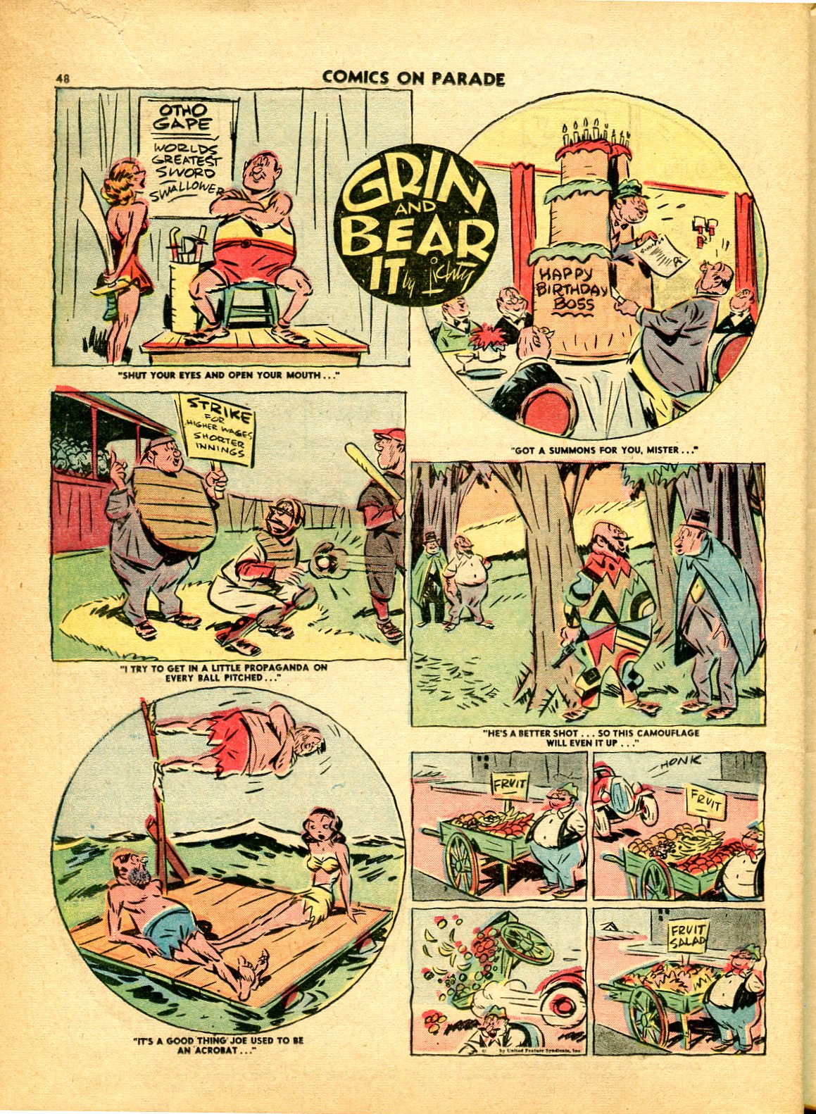Read online Comics on Parade comic -  Issue #15 - 50