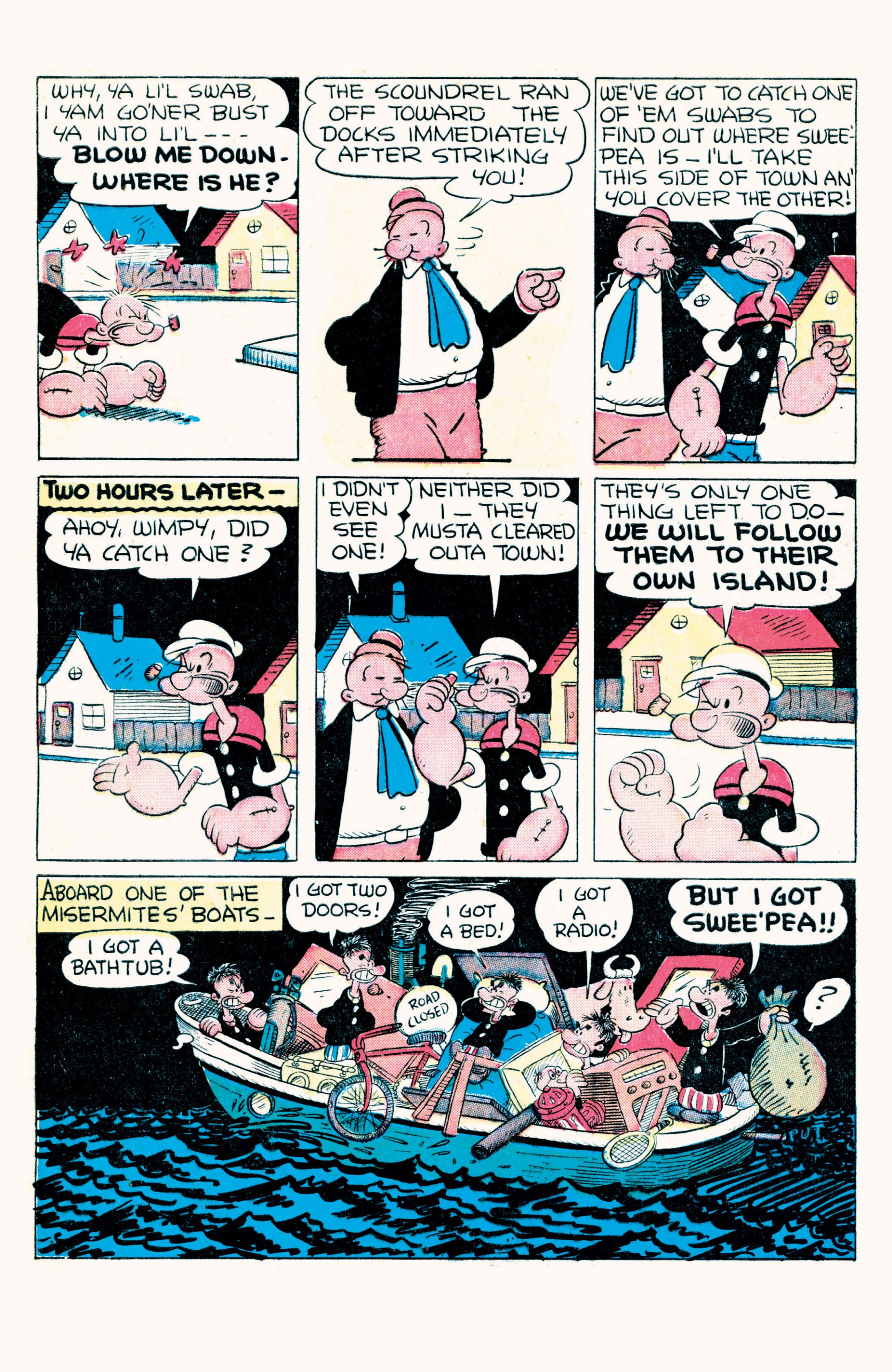 Read online Classic Popeye comic -  Issue #9 - 9