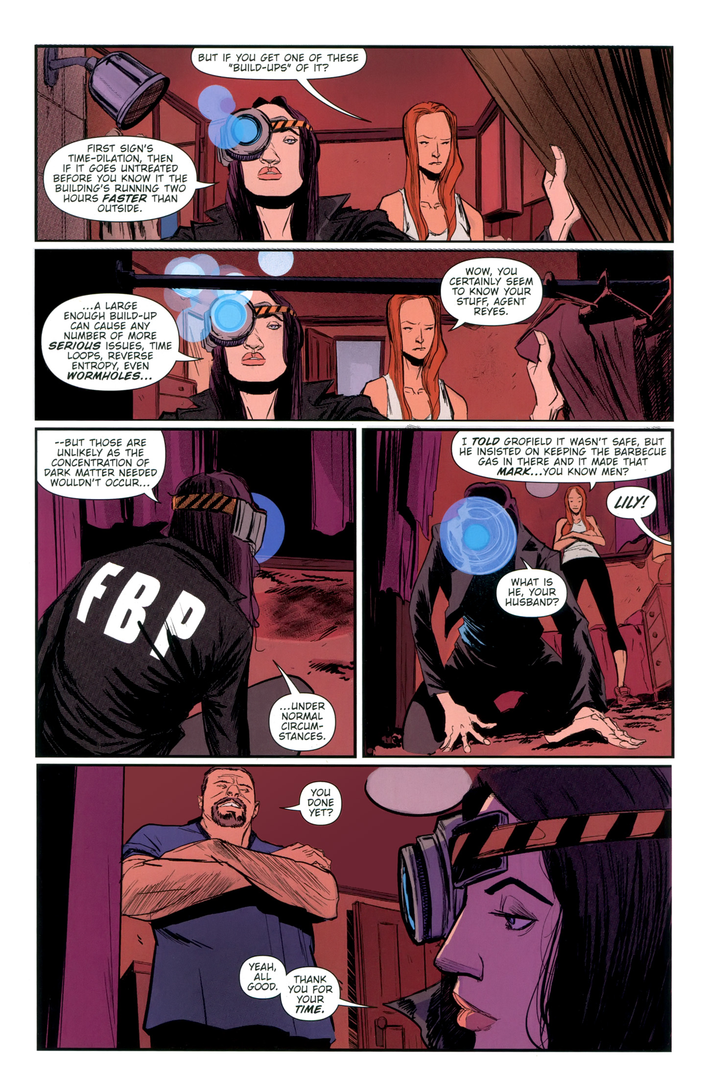 Read online FBP: Federal Bureau of Physics comic -  Issue #6 - 13