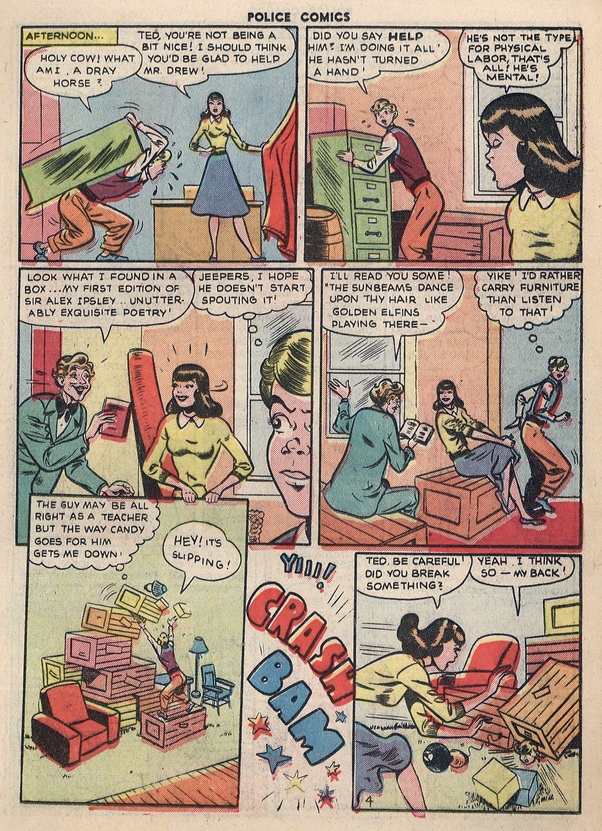 Read online Police Comics comic -  Issue #97 - 17