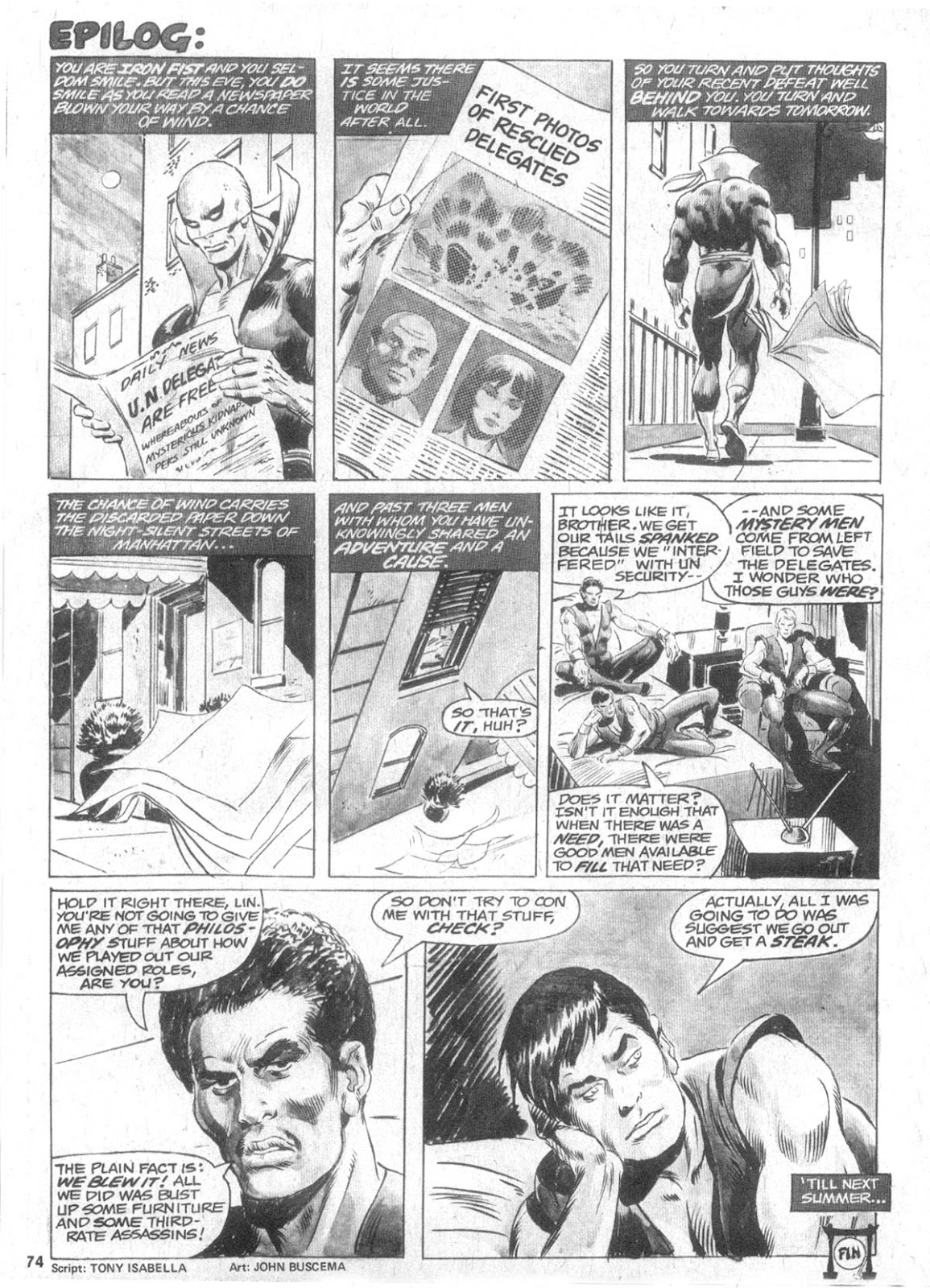The Deadly Hands of Kung Fu issue Special - Page 70