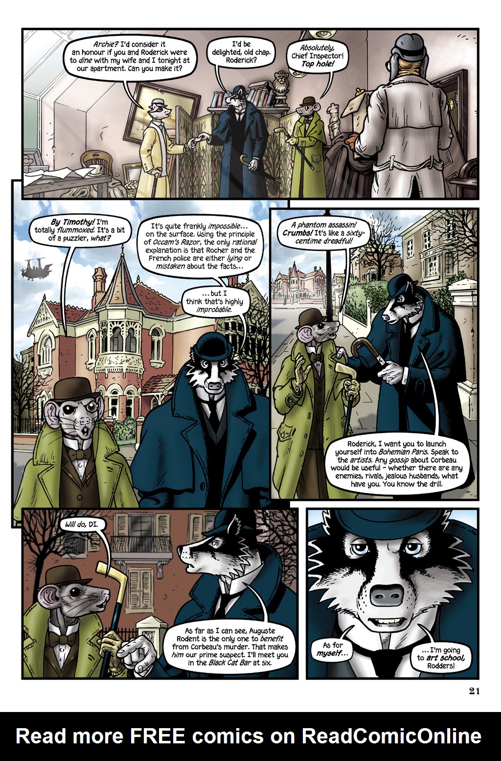 Read online Grandville Bête Noire comic -  Issue # TPB - 24