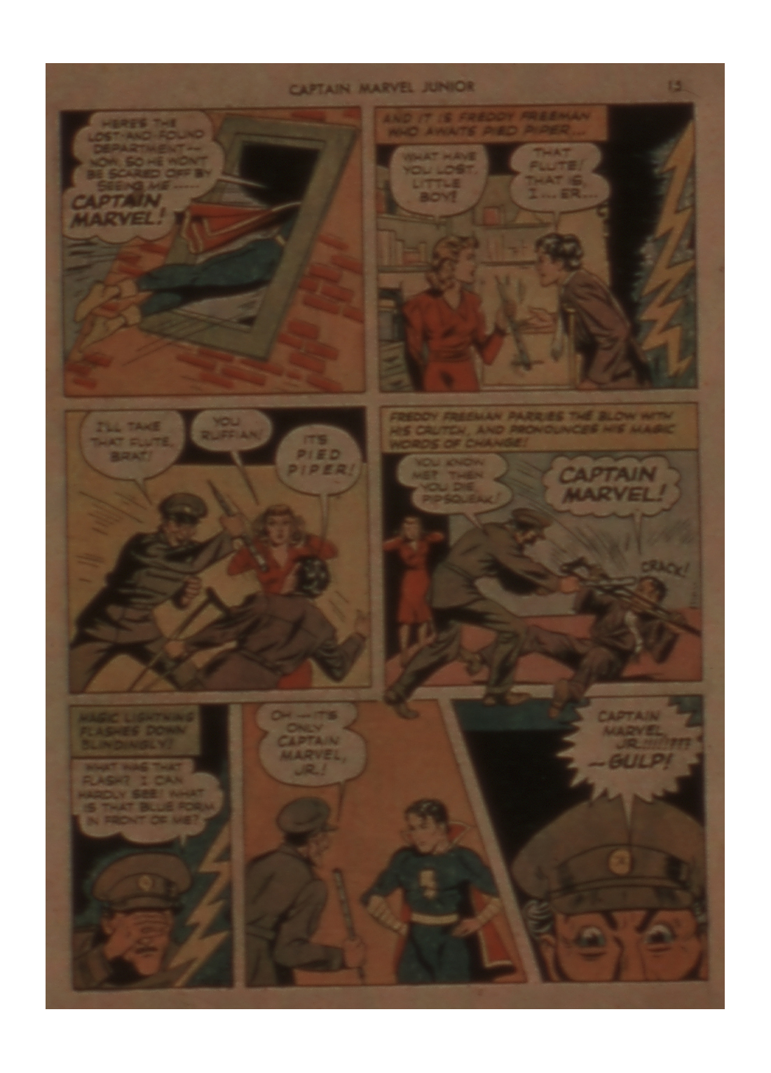 Read online Captain Marvel, Jr. comic -  Issue #3 - 15