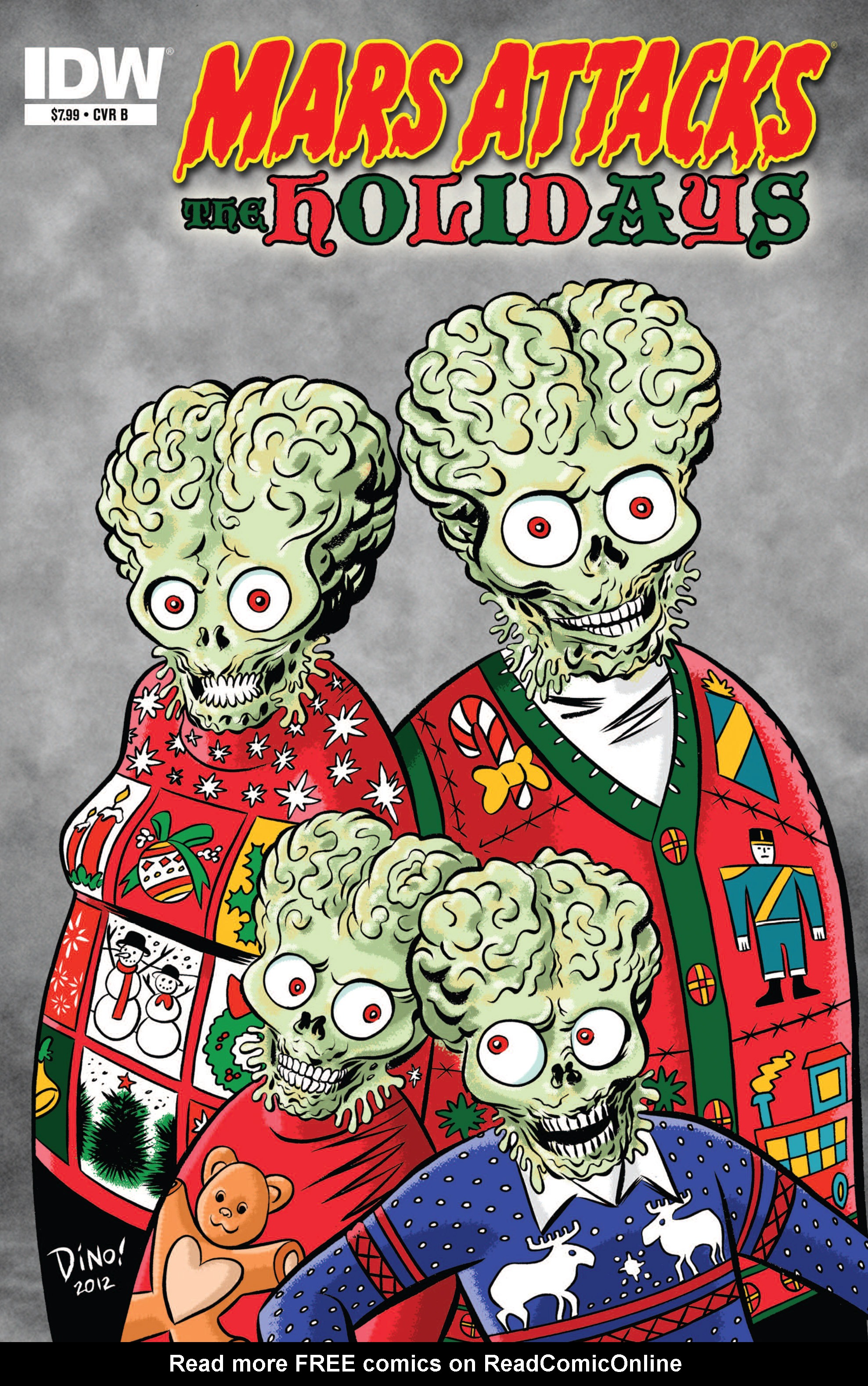 Read online Mars Attacks the Holidays comic -  Issue # Full - 2