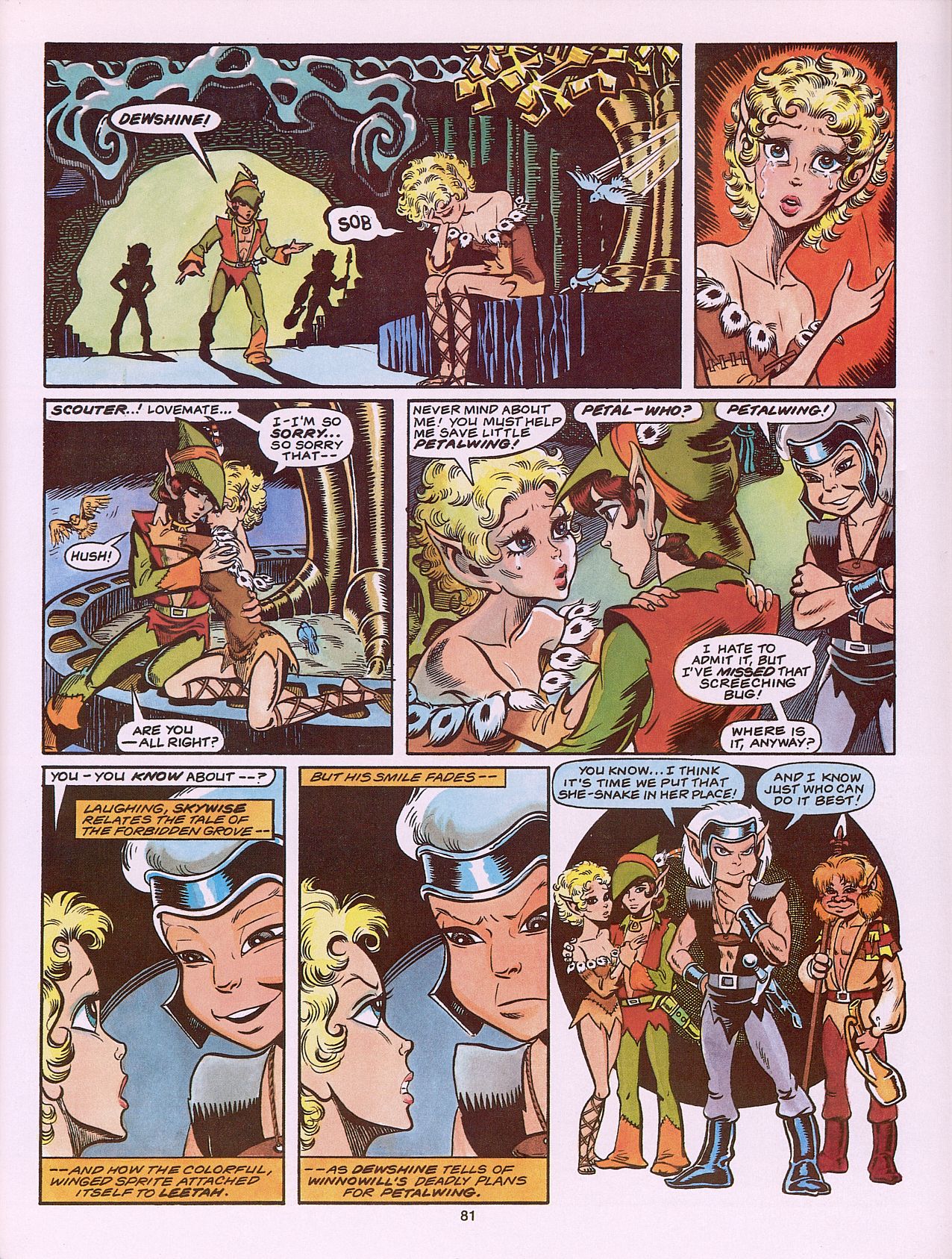 Read online ElfQuest (Starblaze Edition) comic -  Issue # TPB 3 - 87