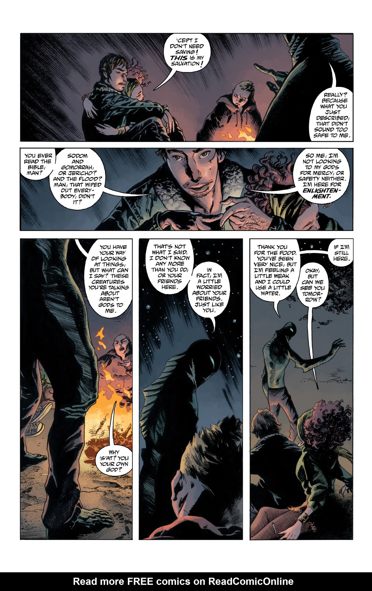 Read online Abe Sapien: Dark and Terrible and The New Race of Man comic -  Issue # TPB - 93