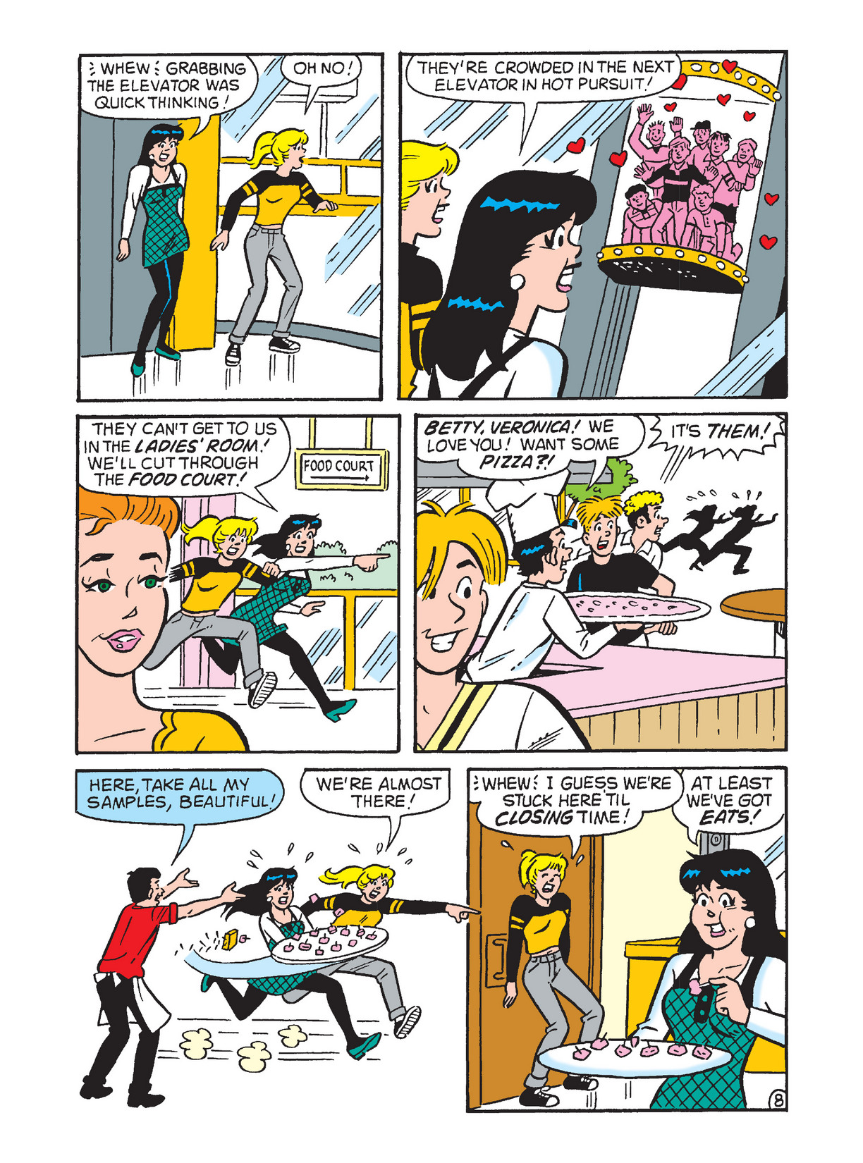Read online Betty and Veronica Double Digest comic -  Issue #223 - 226