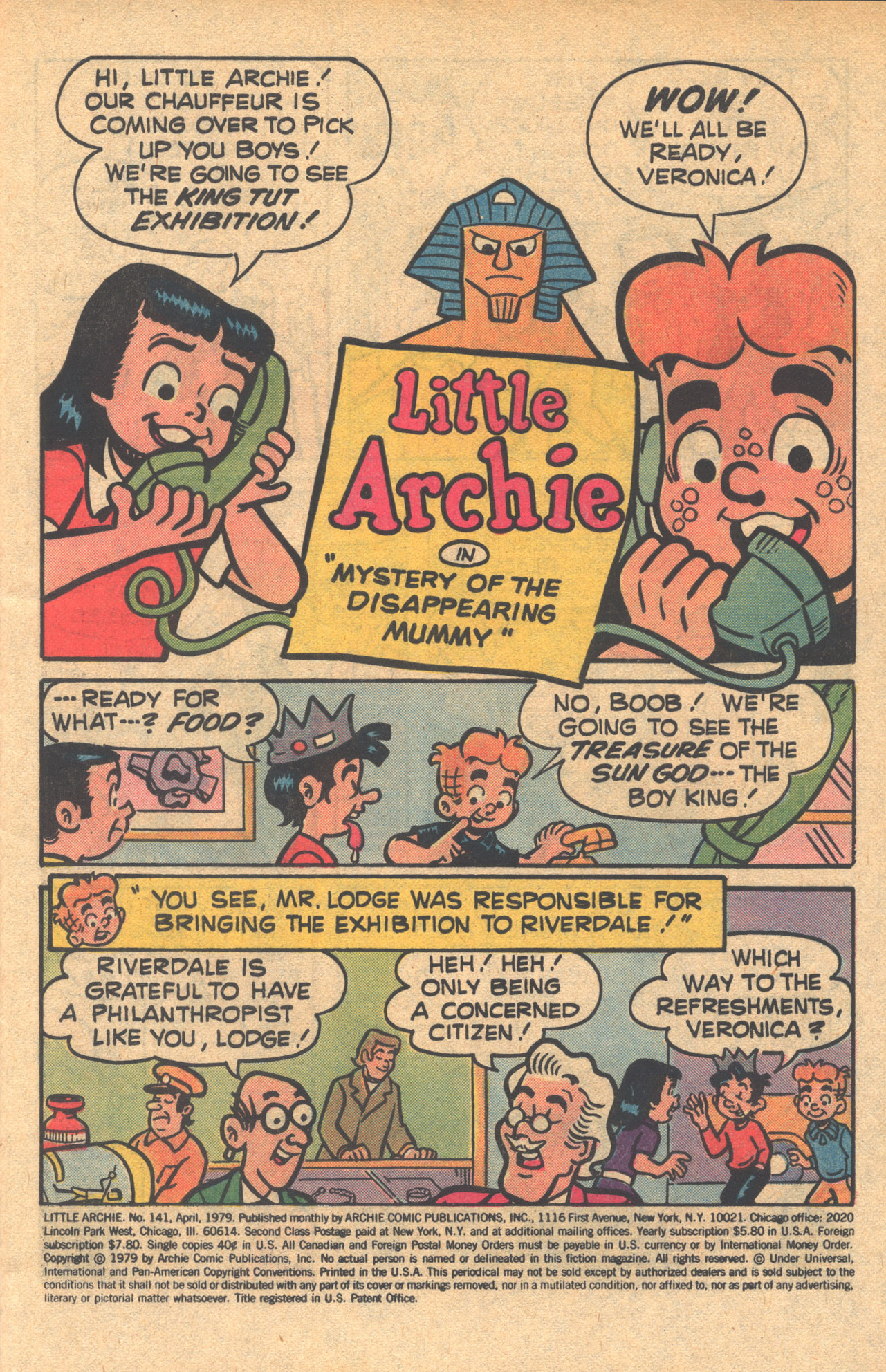 Read online The Adventures of Little Archie comic -  Issue #141 - 3