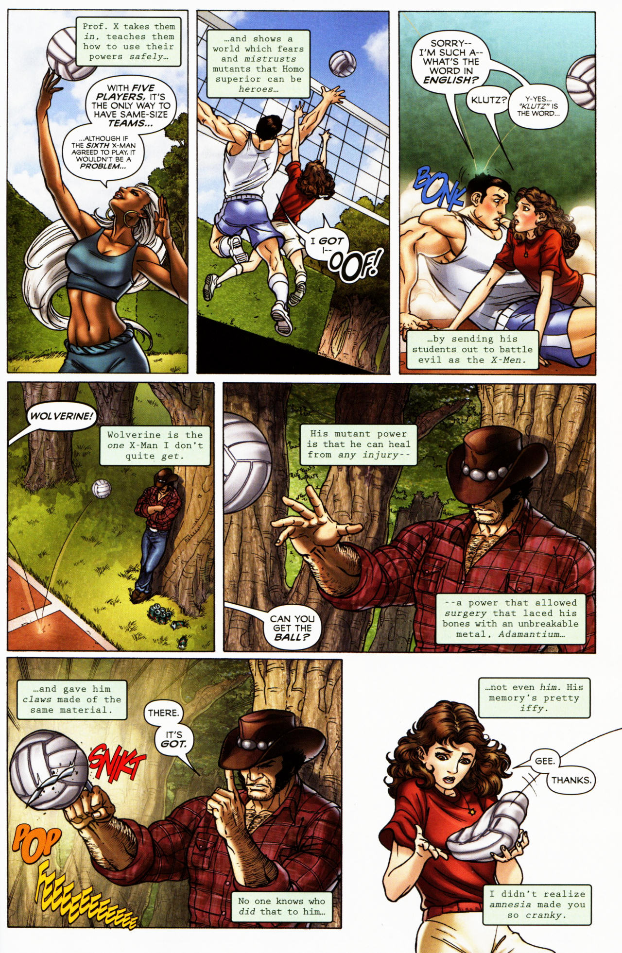 Read online Wolverine: First Class comic -  Issue #1 - 4