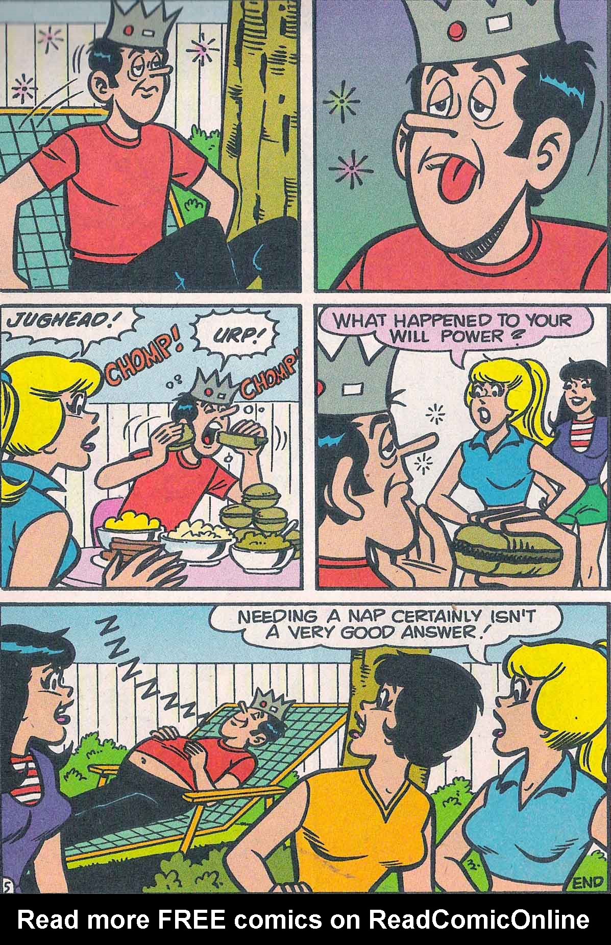Read online Jughead's Double Digest Magazine comic -  Issue #61 - 144