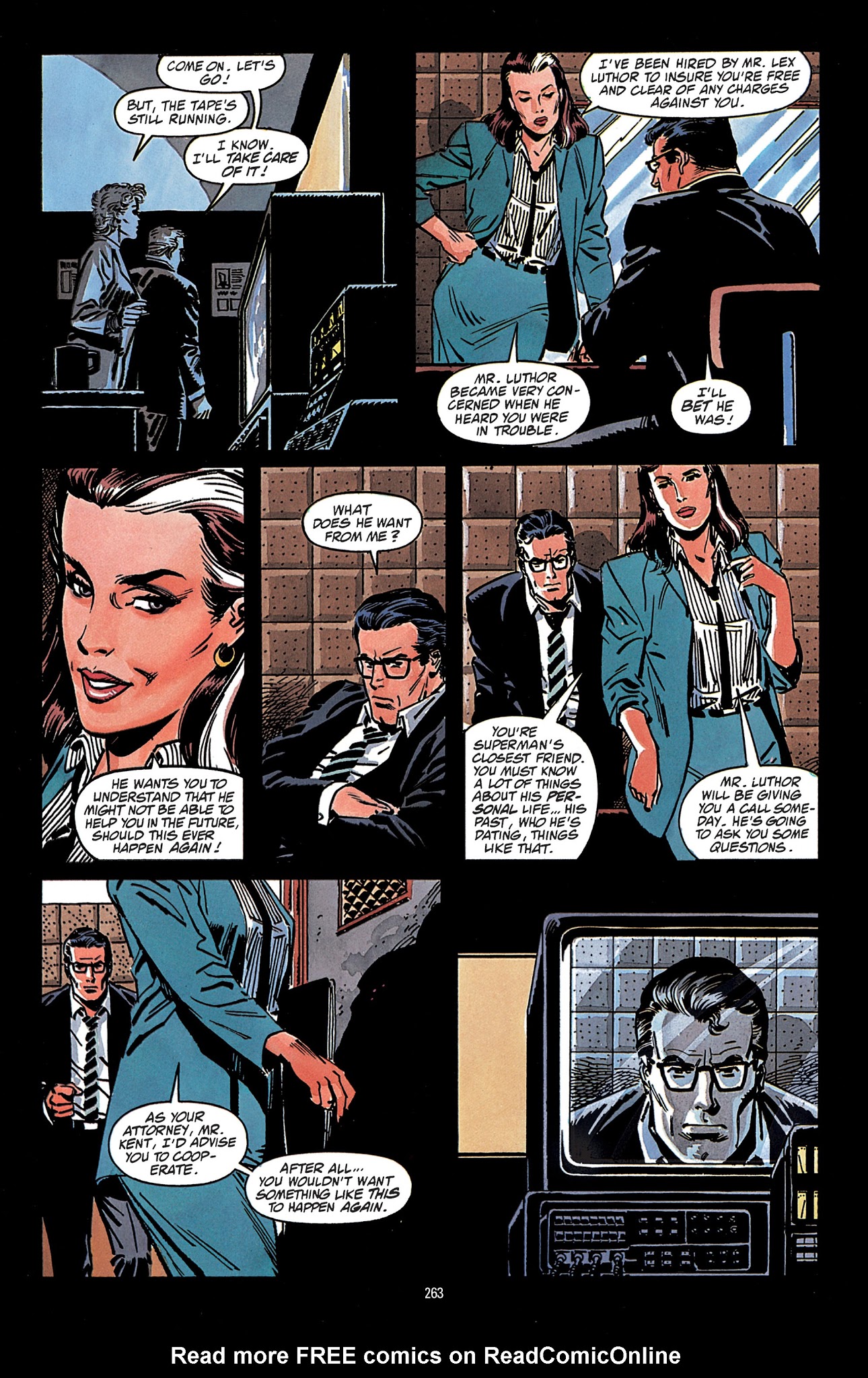 Read online Superman: President Luthor comic -  Issue # TPB - 252