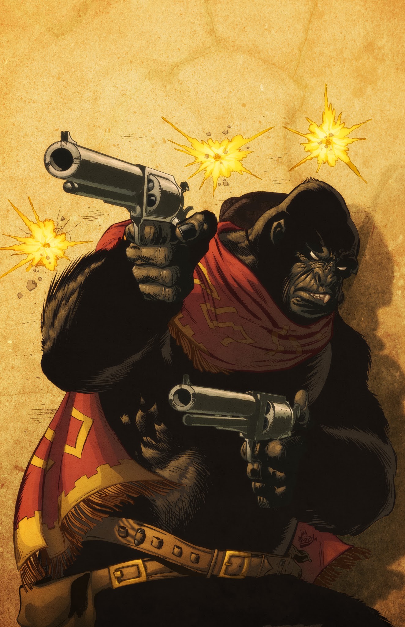 Read online Six-Gun Gorilla: Long Days of Vengeance comic -  Issue #4 - 27