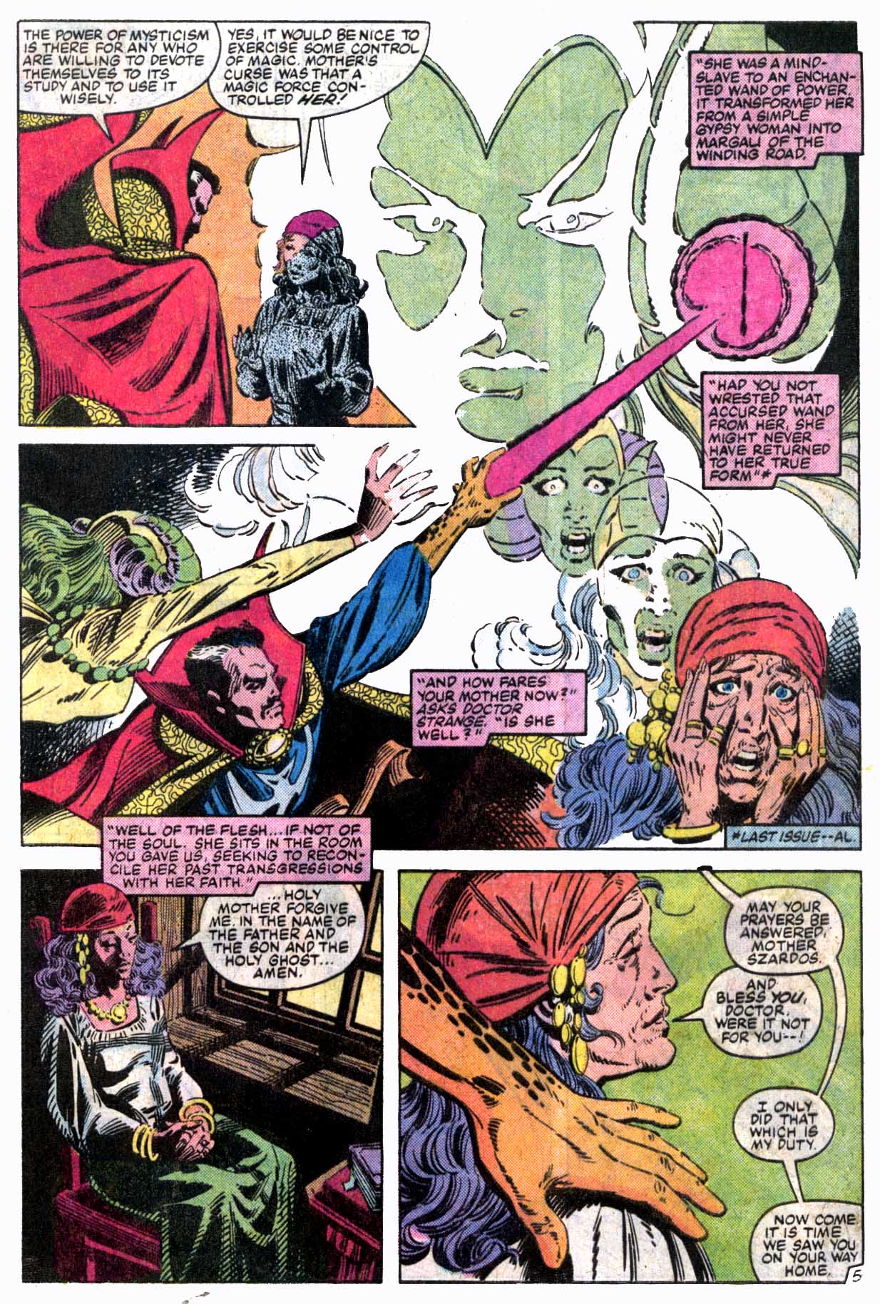 Read online Doctor Strange (1974) comic -  Issue #58 - 6