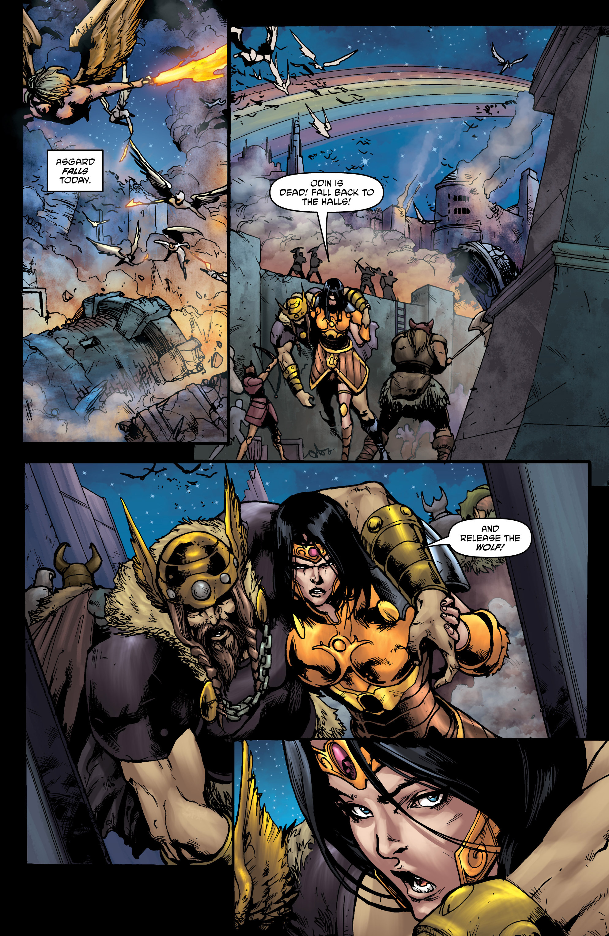 Read online God Is Dead comic - Issue #44