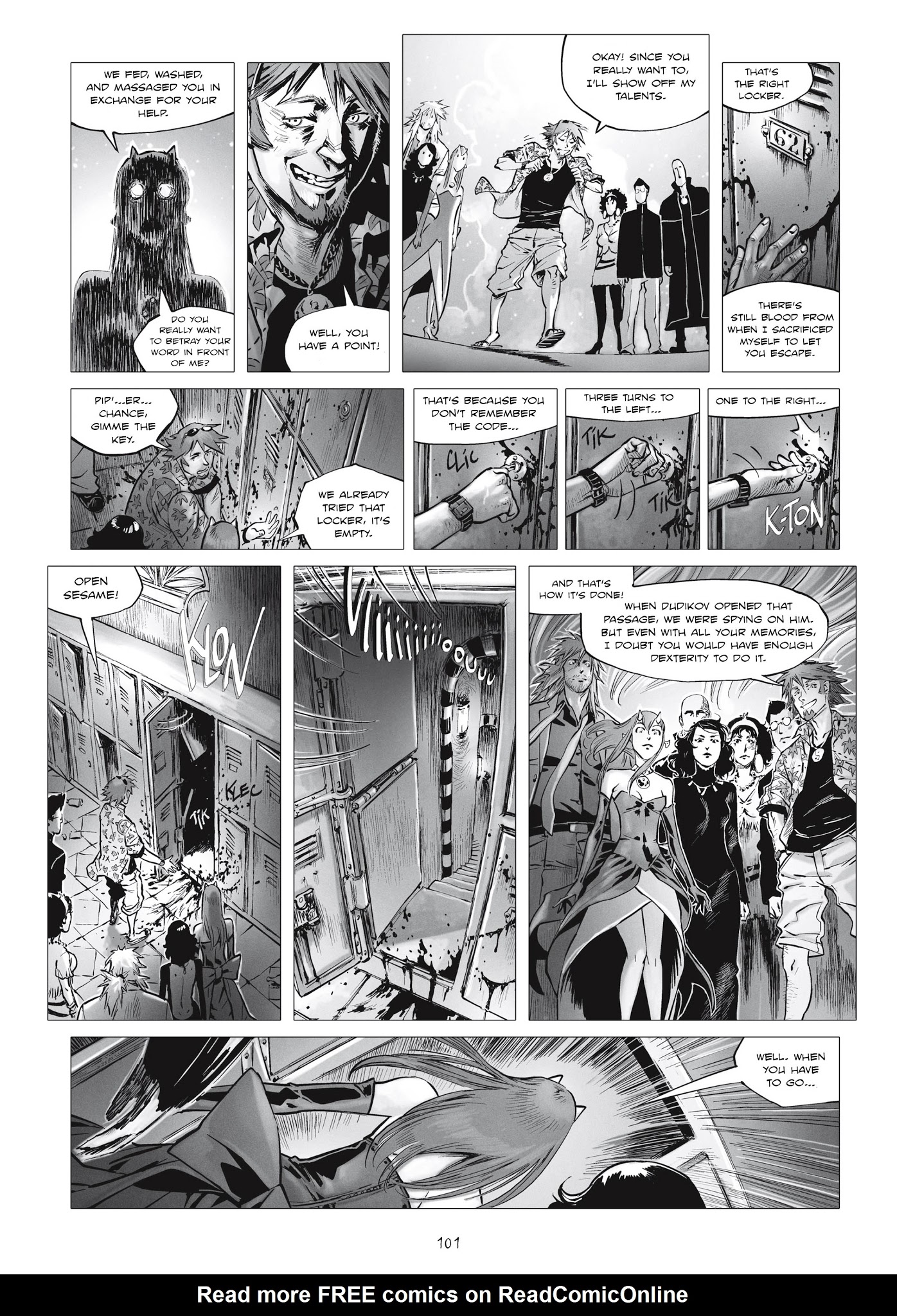 Read online Freaks' Squeele comic -  Issue #5 - 104