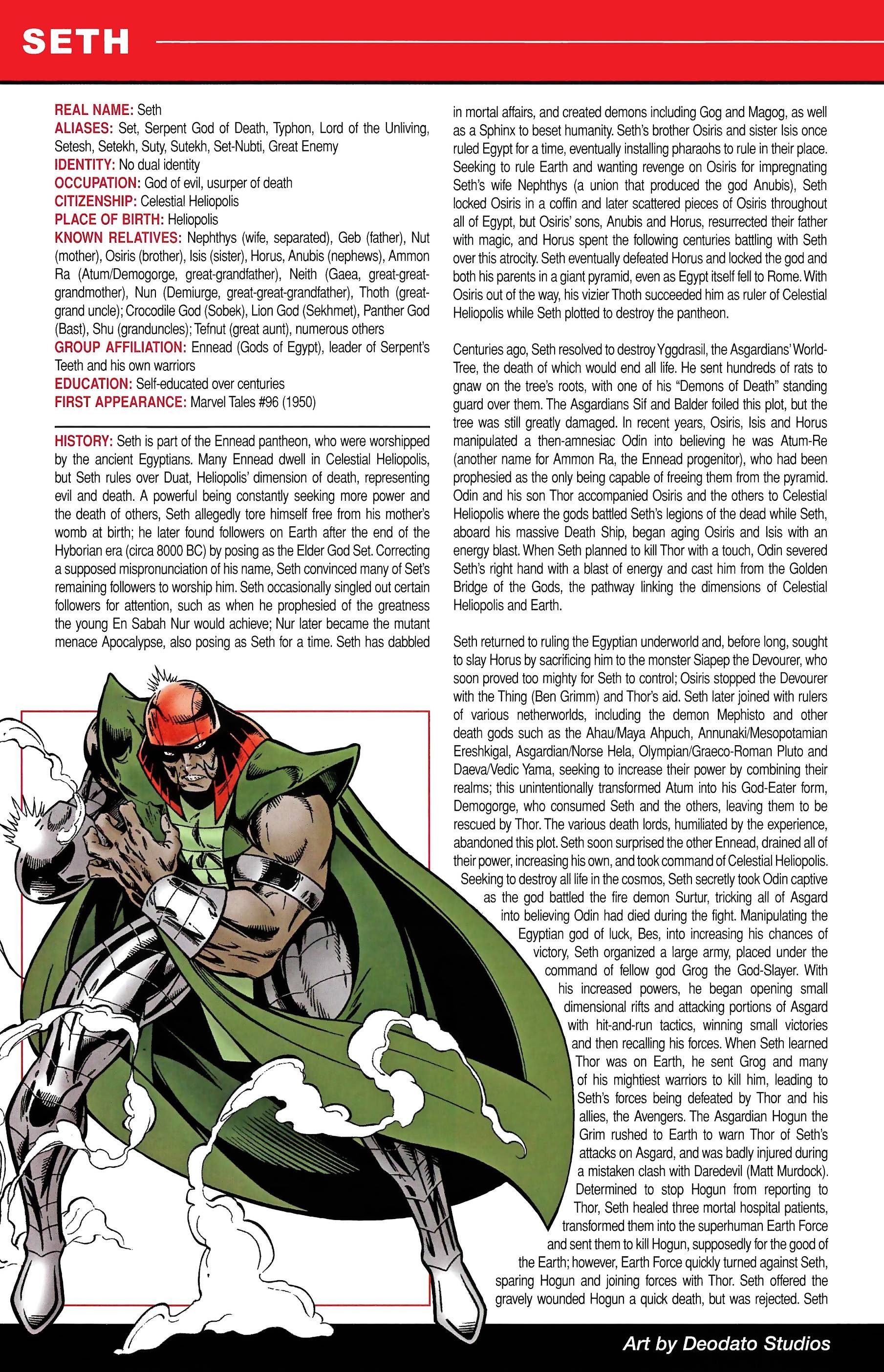 Read online Official Handbook of the Marvel Universe A to Z comic -  Issue # TPB 10 (Part 1) - 90
