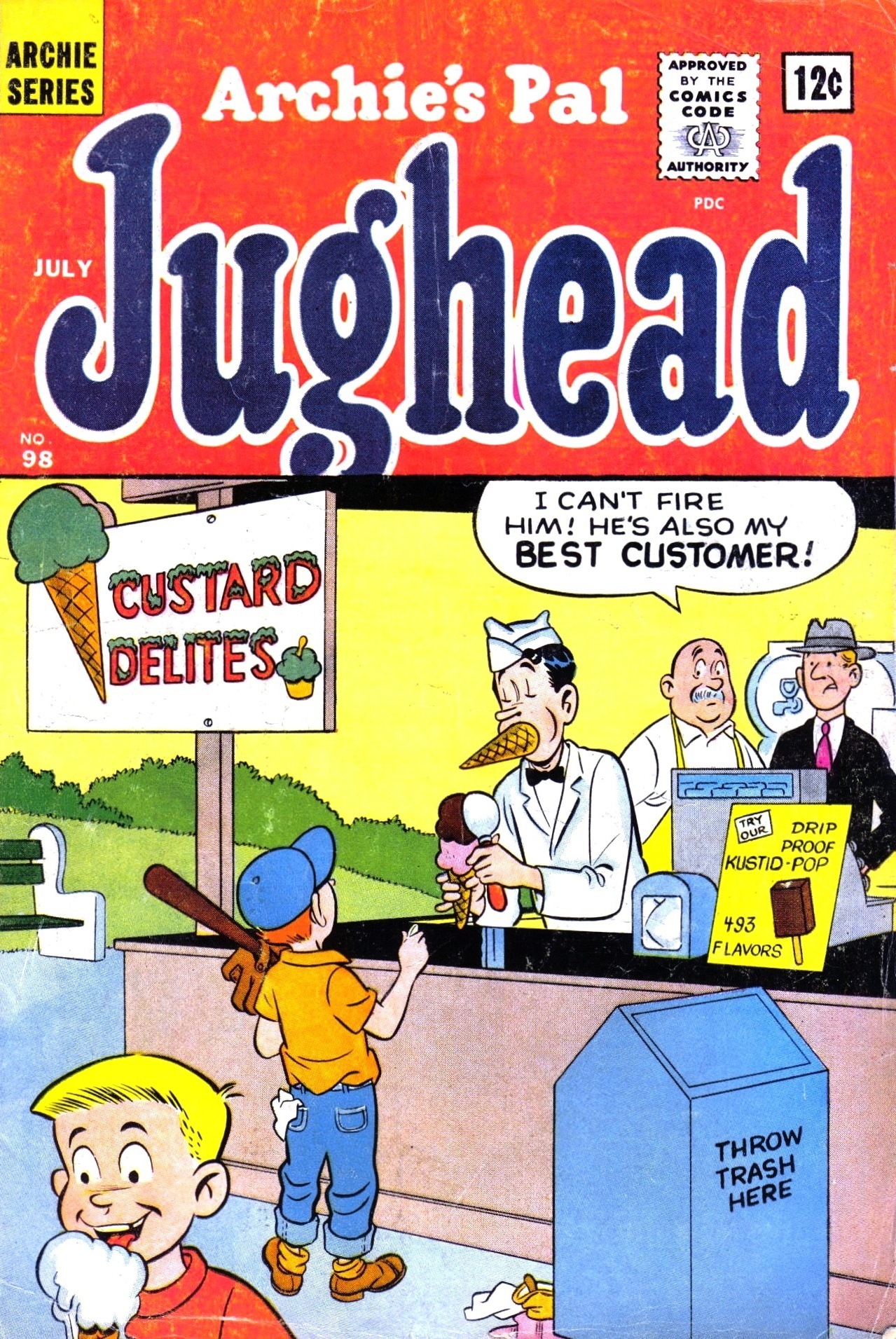 Read online Archie's Pal Jughead comic -  Issue #98 - 1