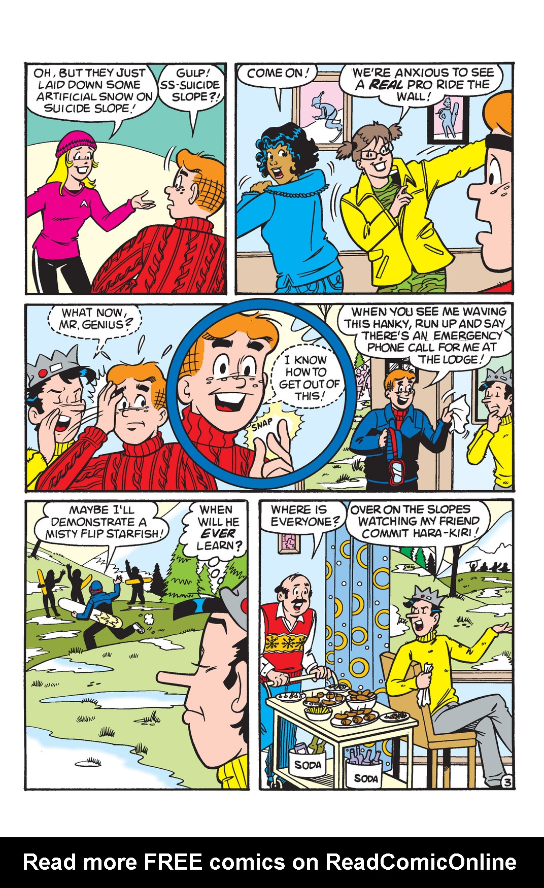 Read online World of Archie: Xtreme Winter comic -  Issue # Full - 36