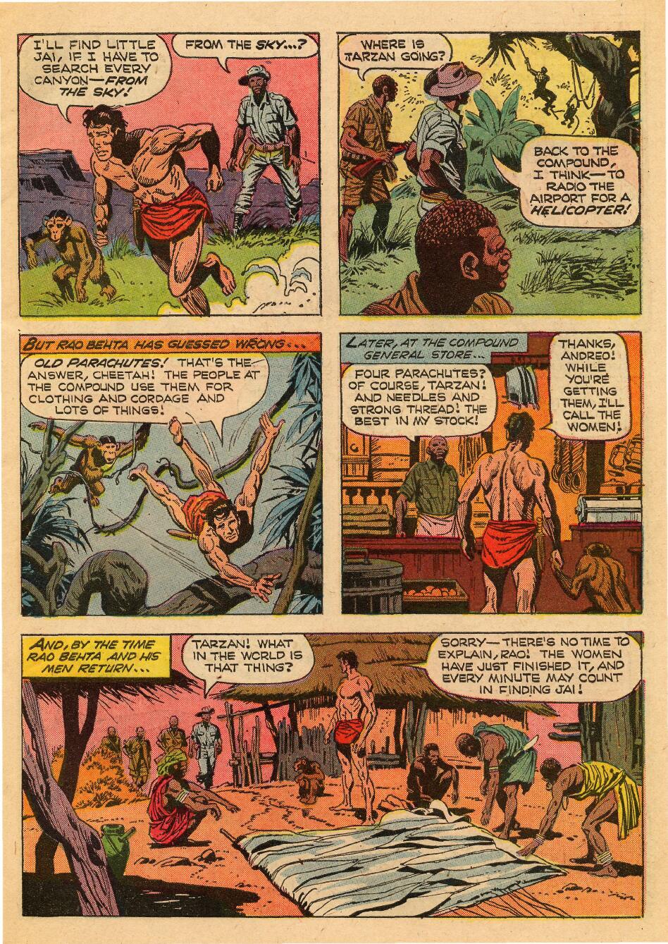 Read online Tarzan (1962) comic -  Issue #171 - 7