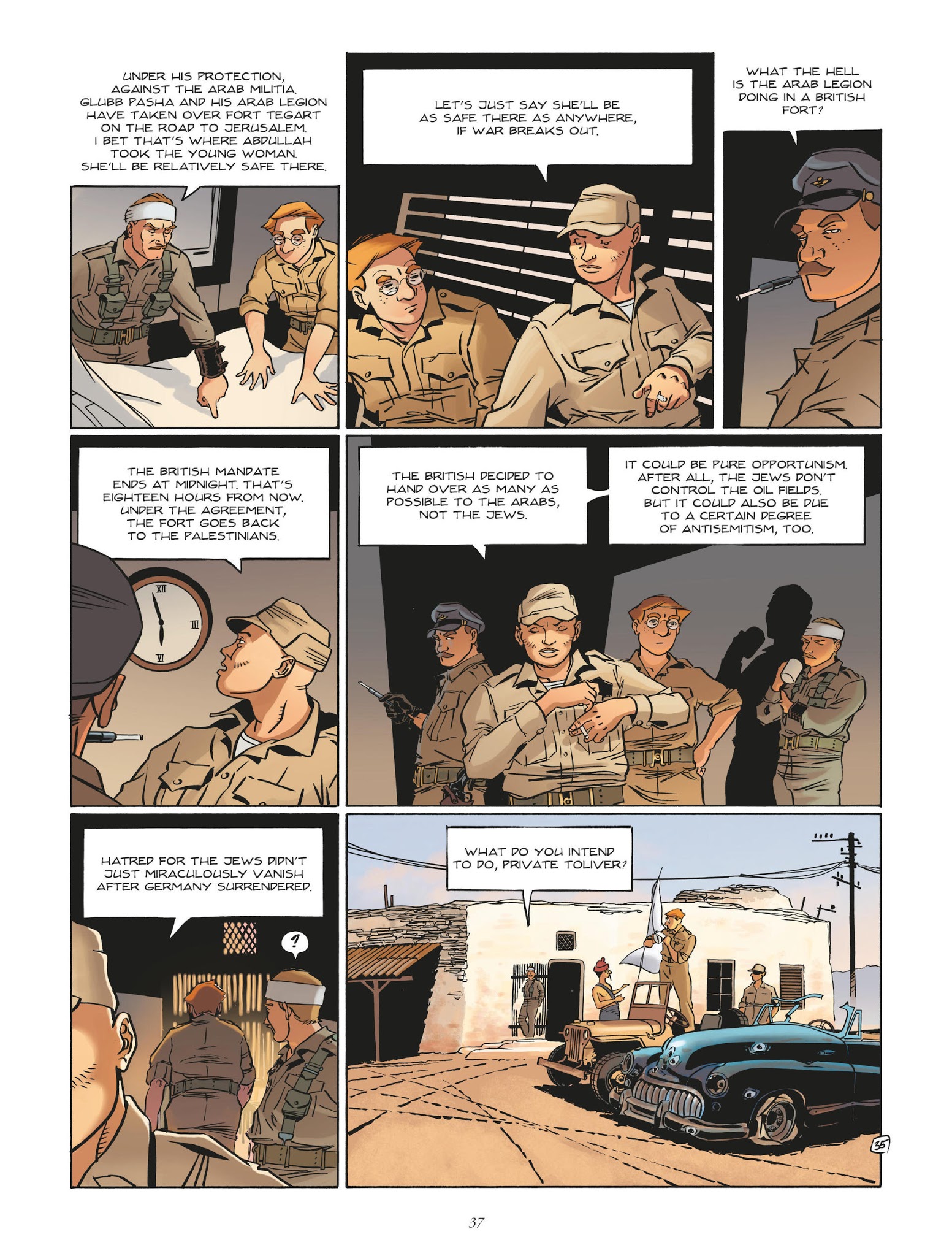 Read online The Jewish Brigade comic -  Issue #3 - 37