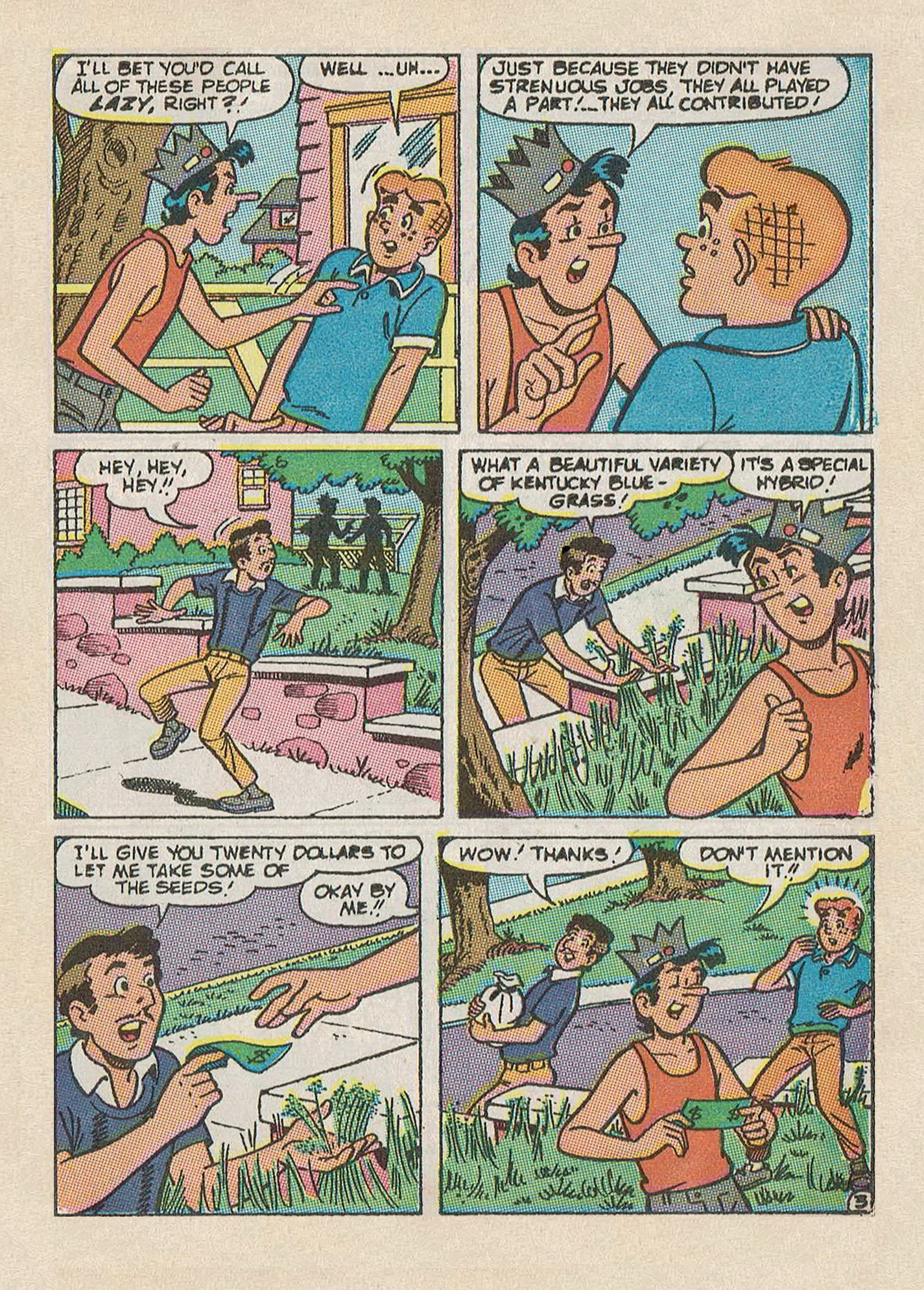 Read online Jughead Jones Comics Digest comic -  Issue #63 - 127