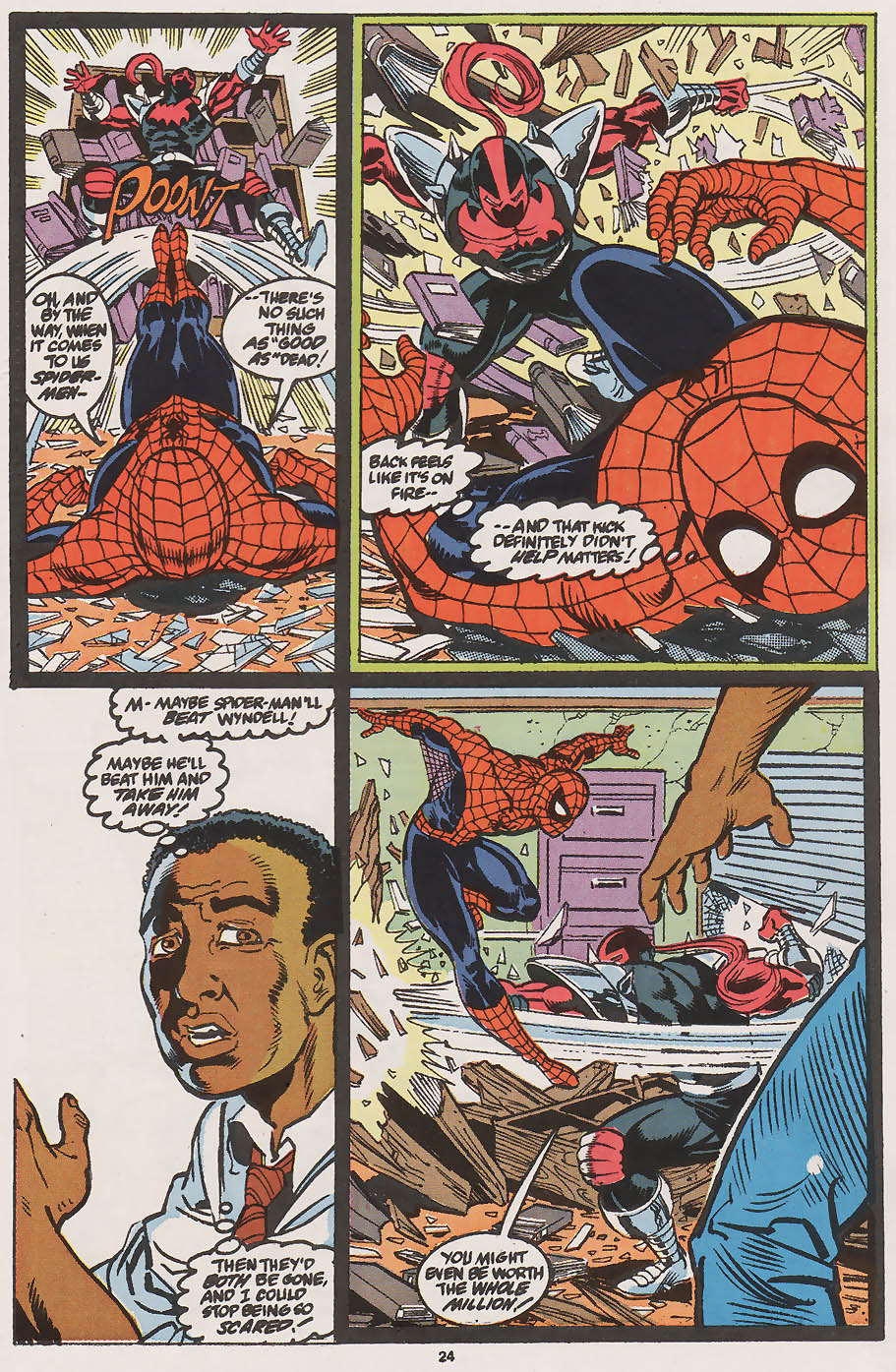 Read online Web of Spider-Man (1985) comic -  Issue #81 - 19