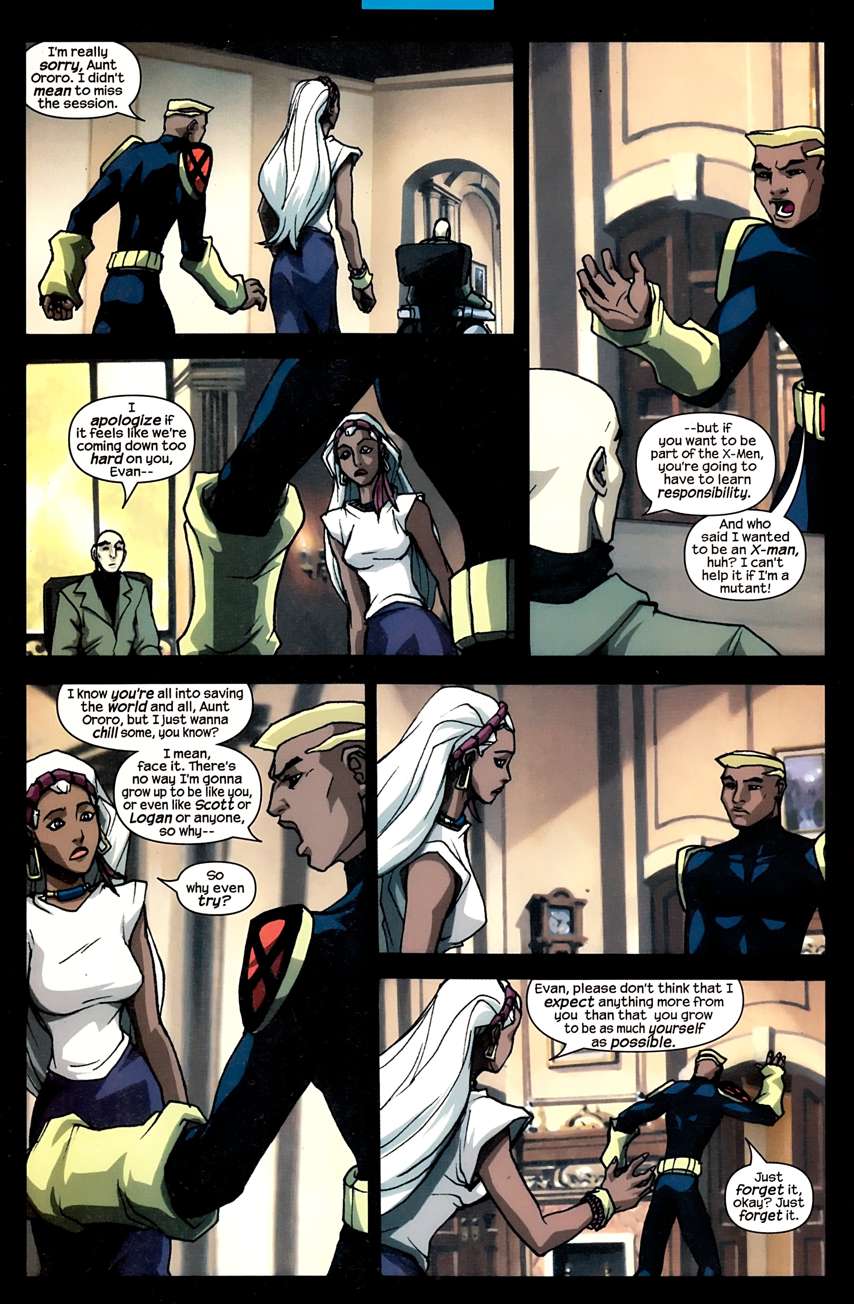 Read online X-Men: Evolution comic -  Issue #6 - 7