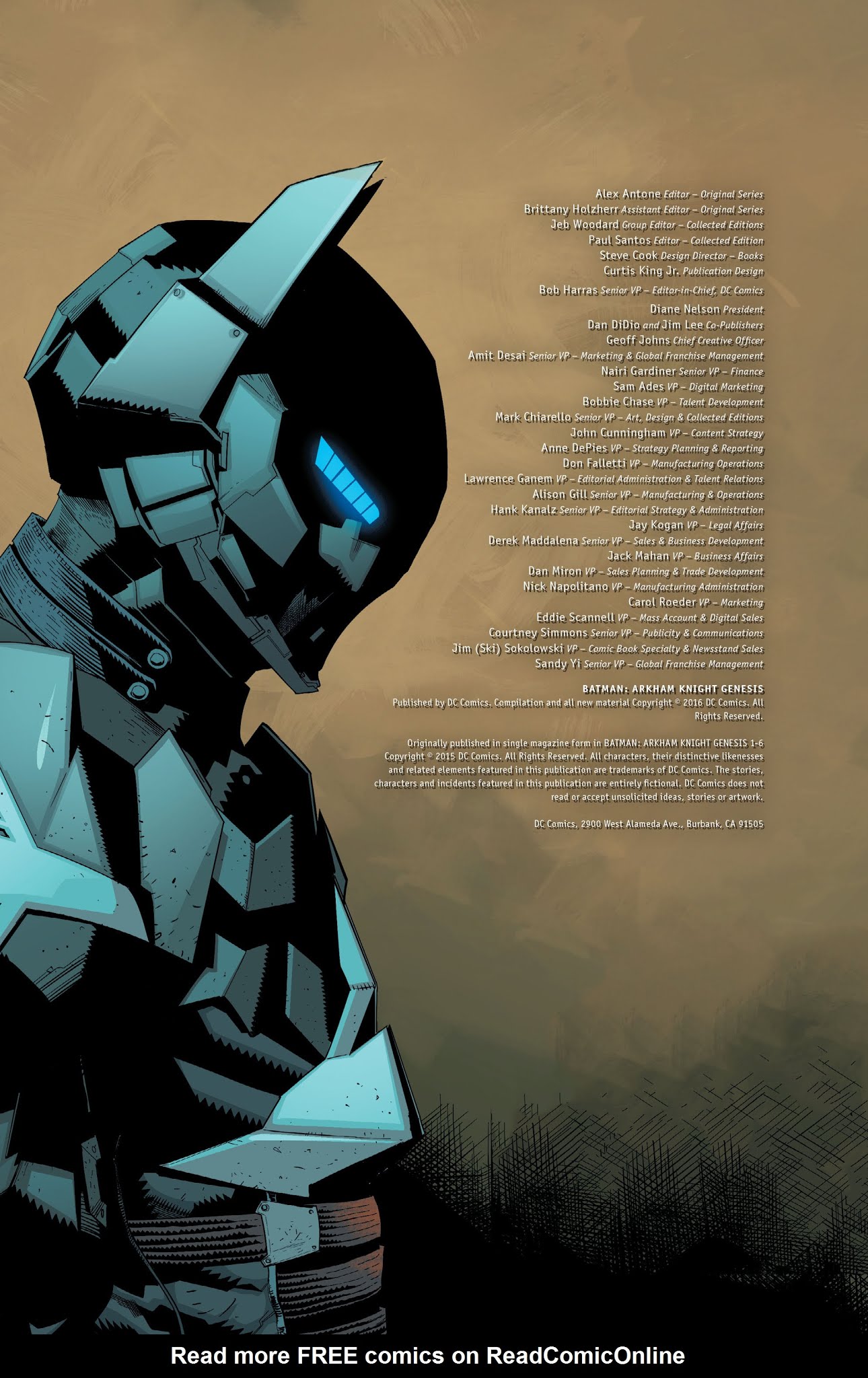 Read online Batman: Arkham Knight: Genesis comic -  Issue # TPB - 4