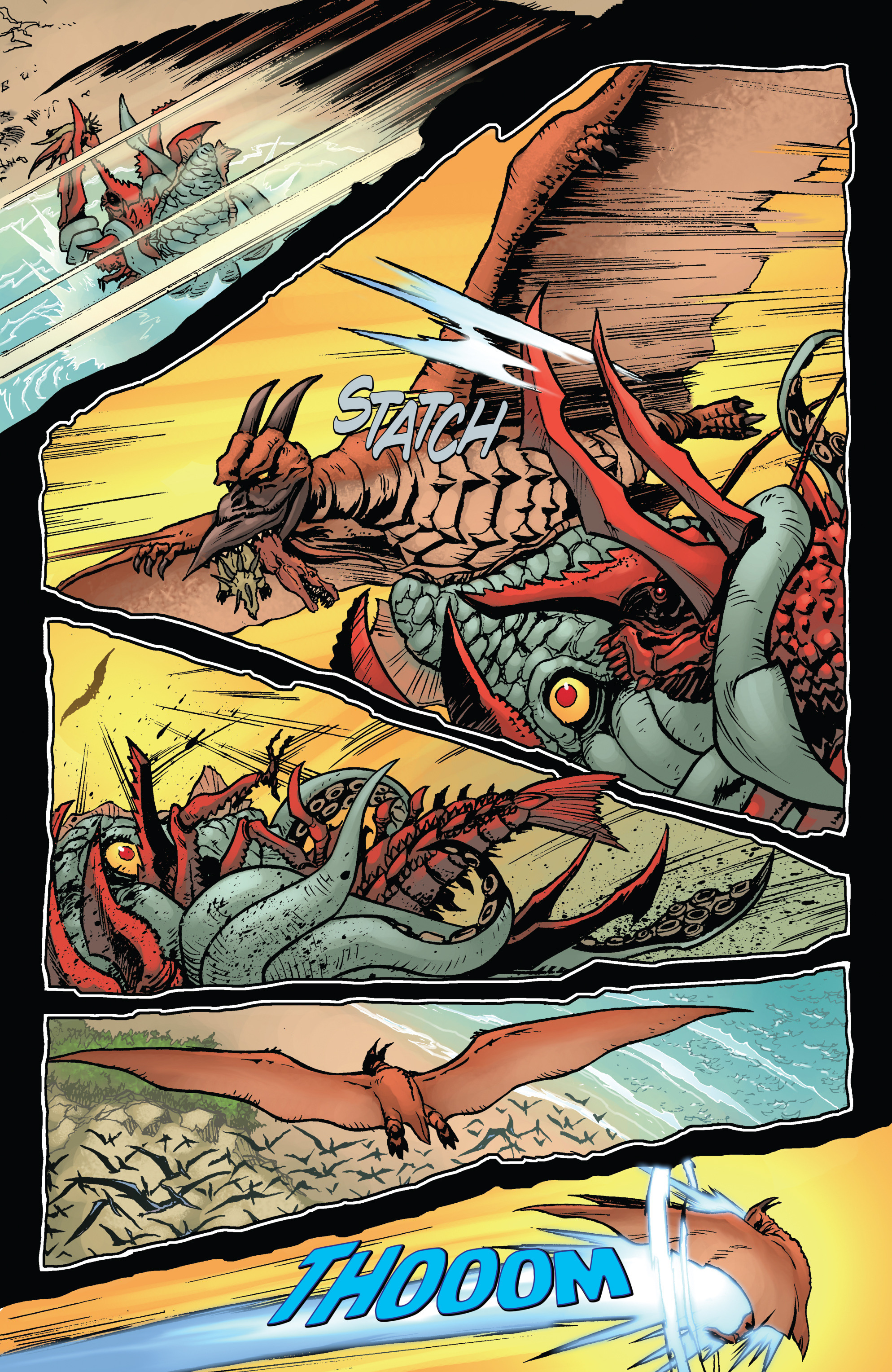 Read online Godzilla: Rage Across Time comic -  Issue #5 - 5