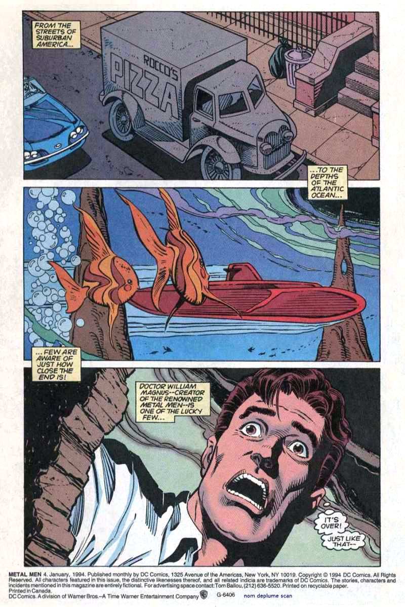 Read online Metal Men (1993) comic -  Issue #4 - 2