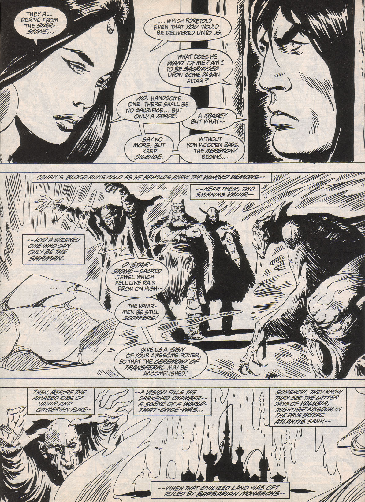 Read online The Savage Sword Of Conan comic -  Issue #222 - 14