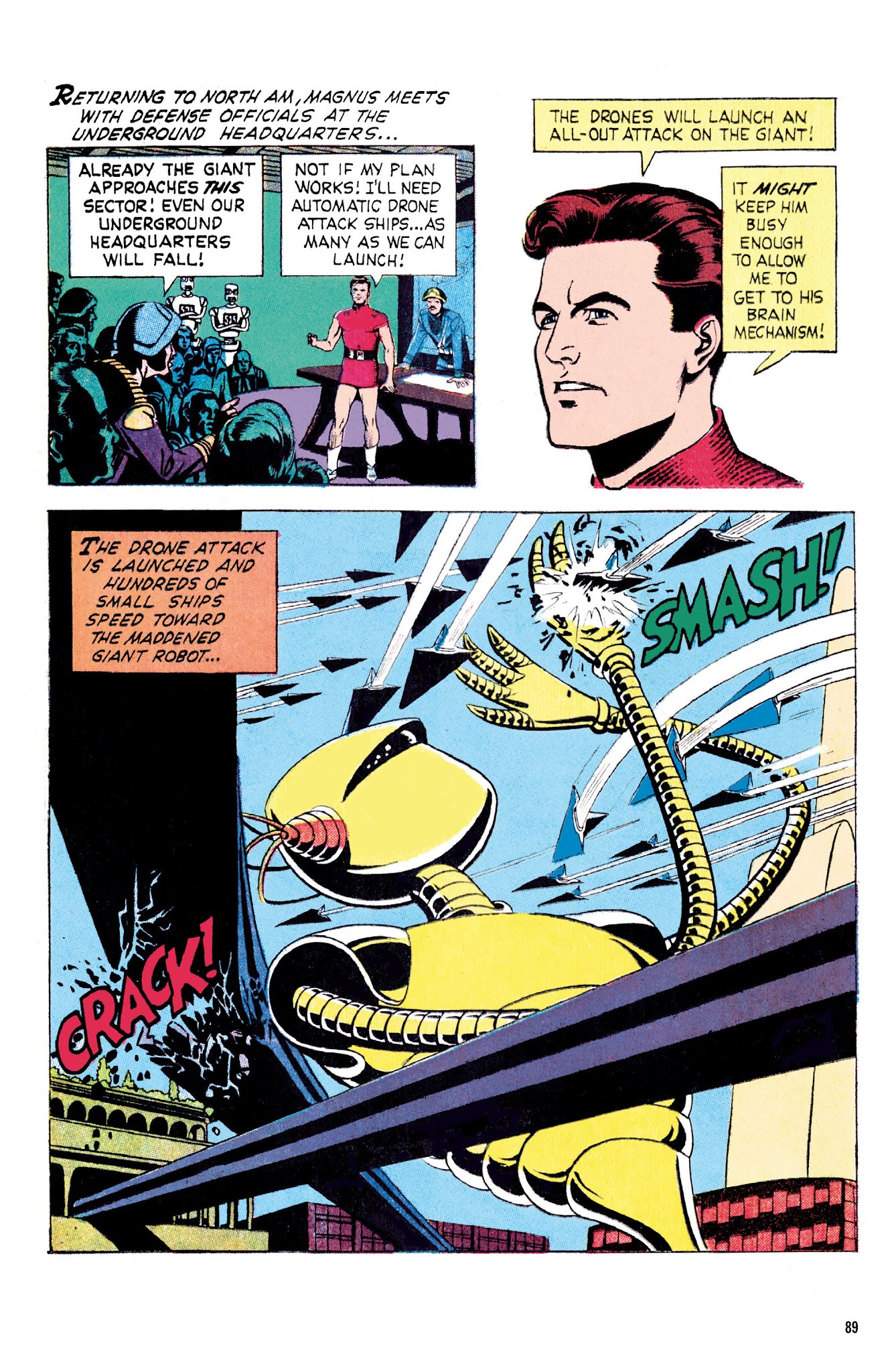 Read online Magnus, Robot Fighter Archives comic -  Issue # TPB 1 (Part 1) - 91