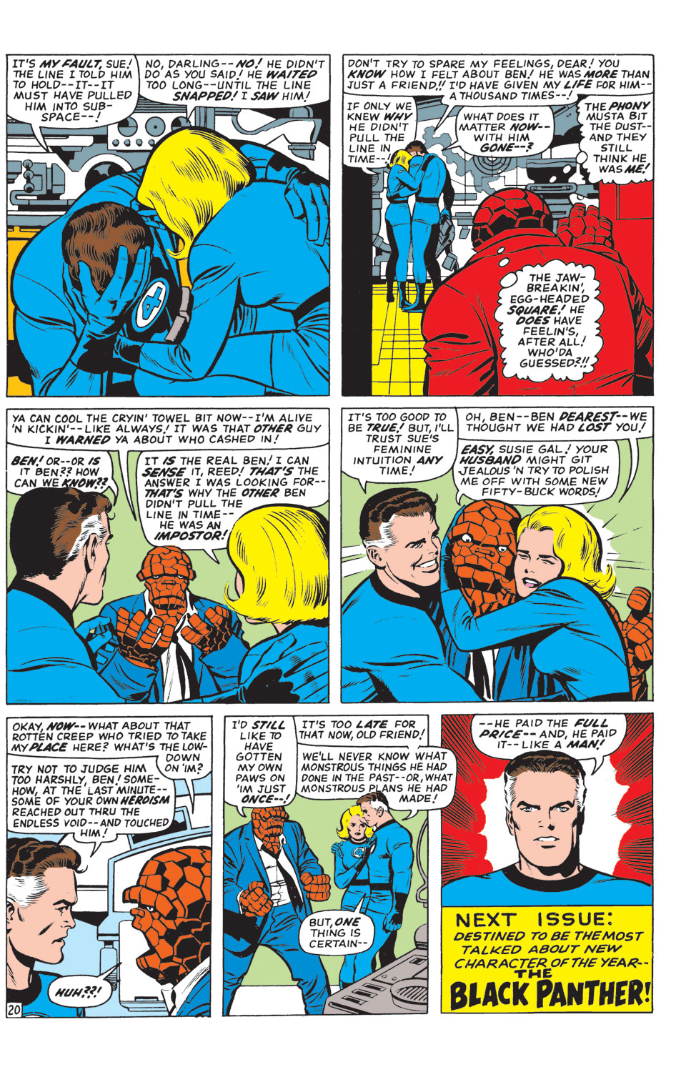 Read online Fantastic Four (1961) comic -  Issue #51 - 21