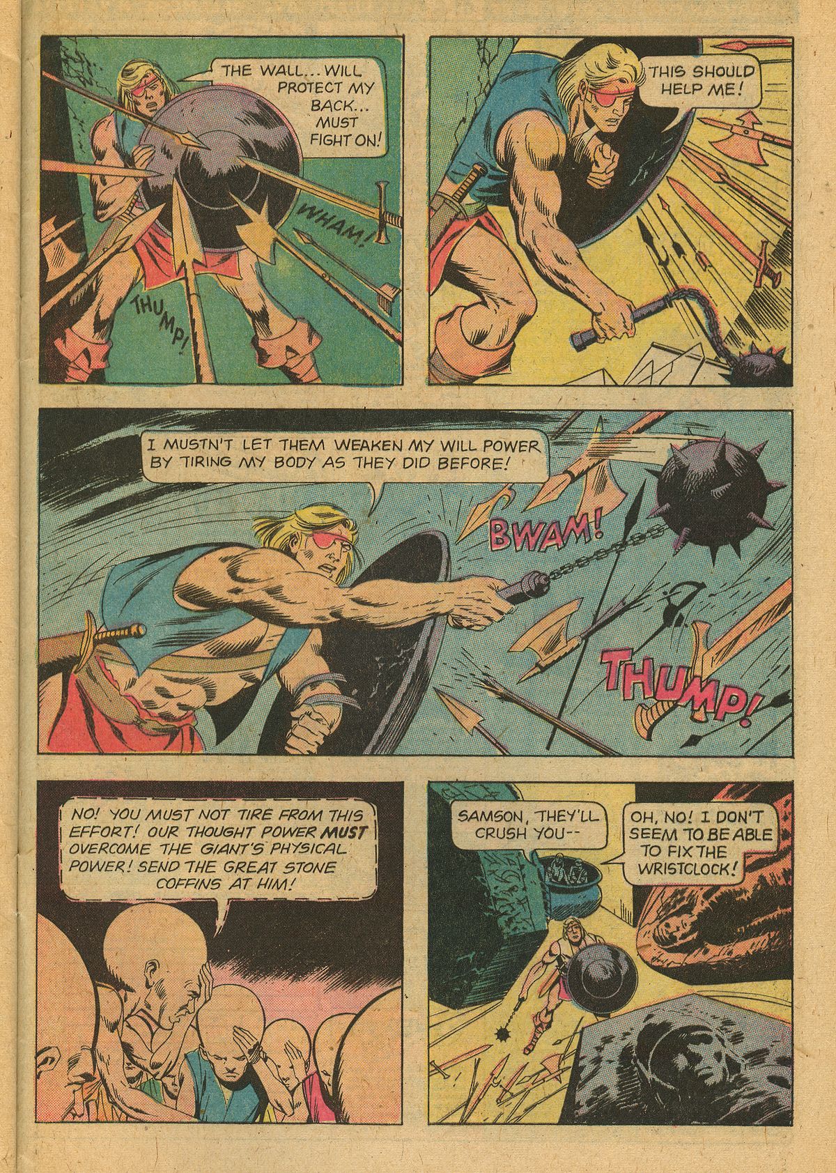 Read online Mighty Samson (1964) comic -  Issue #28 - 29