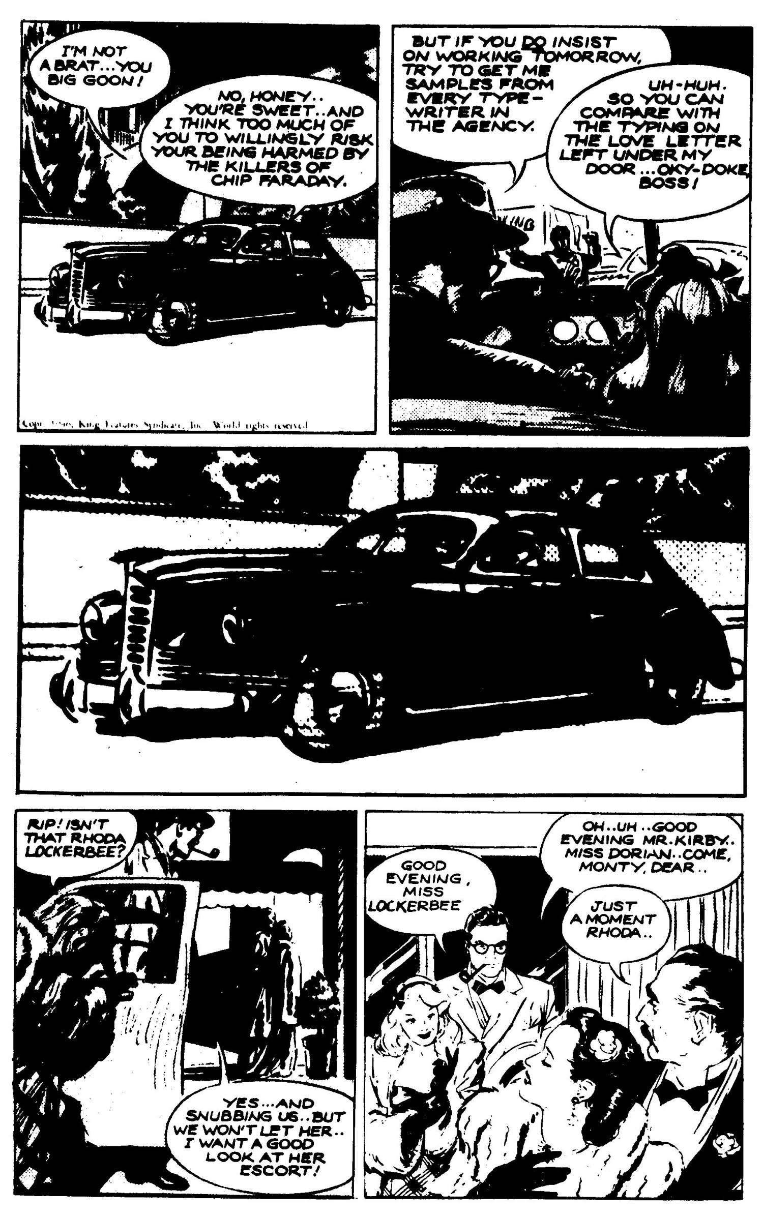 Read online Official Rip Kirby comic -  Issue #1 - 14